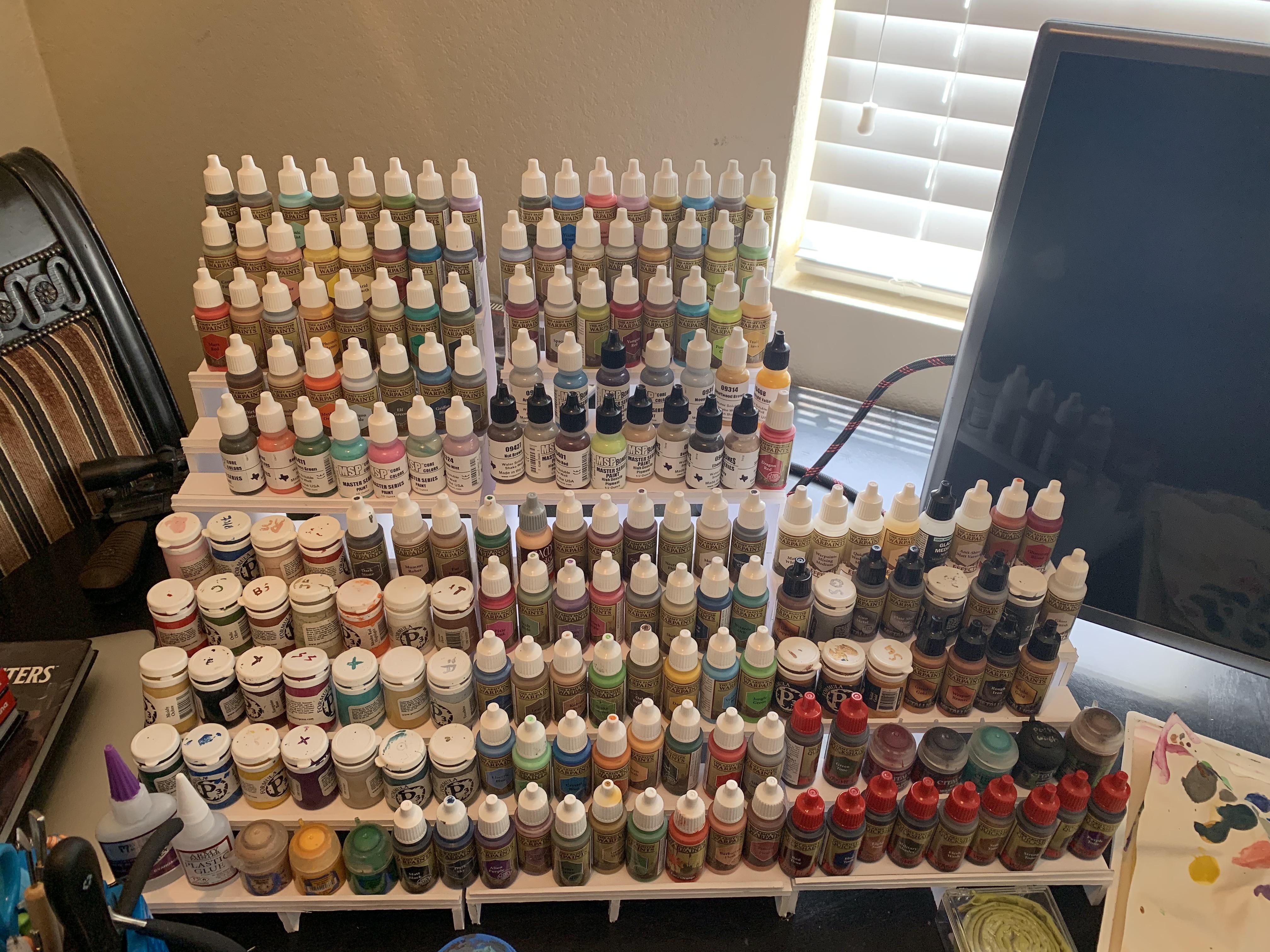 In order to do some mini painting, you first must have miniature paints