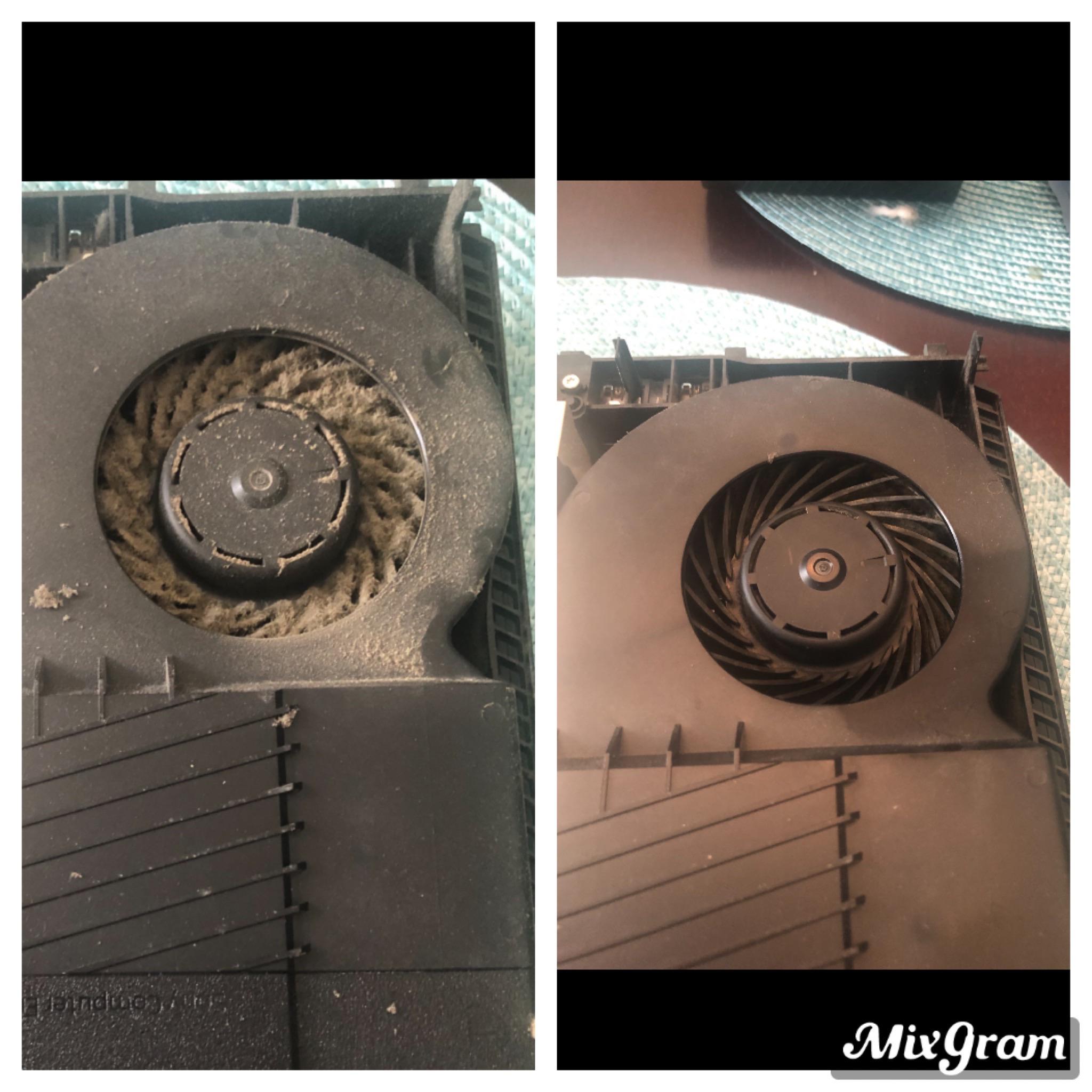 Cleaned out the ole PS4, I’m curious why it no longer sounds like a jet