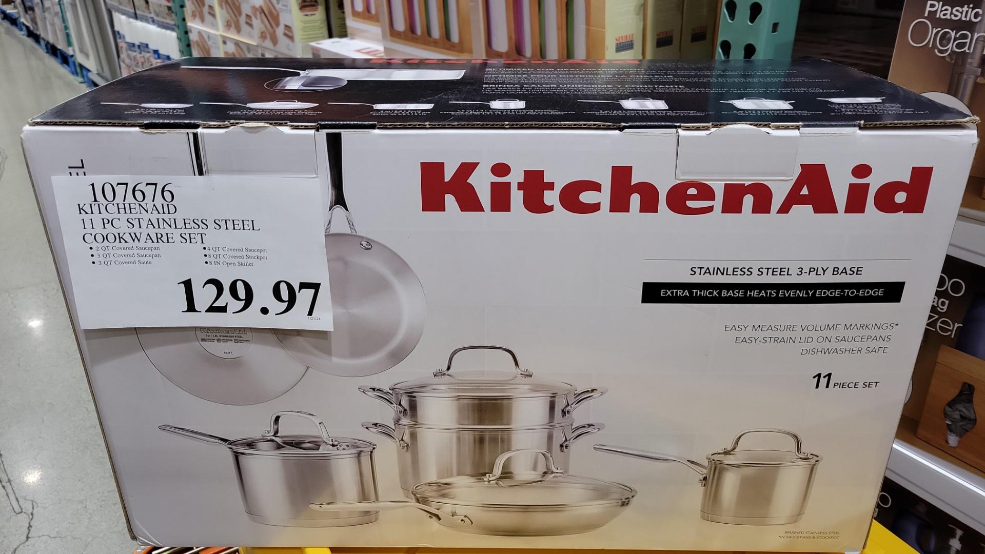 Found a lone KitchenAid cookware set at my local Costco. Good deal? r