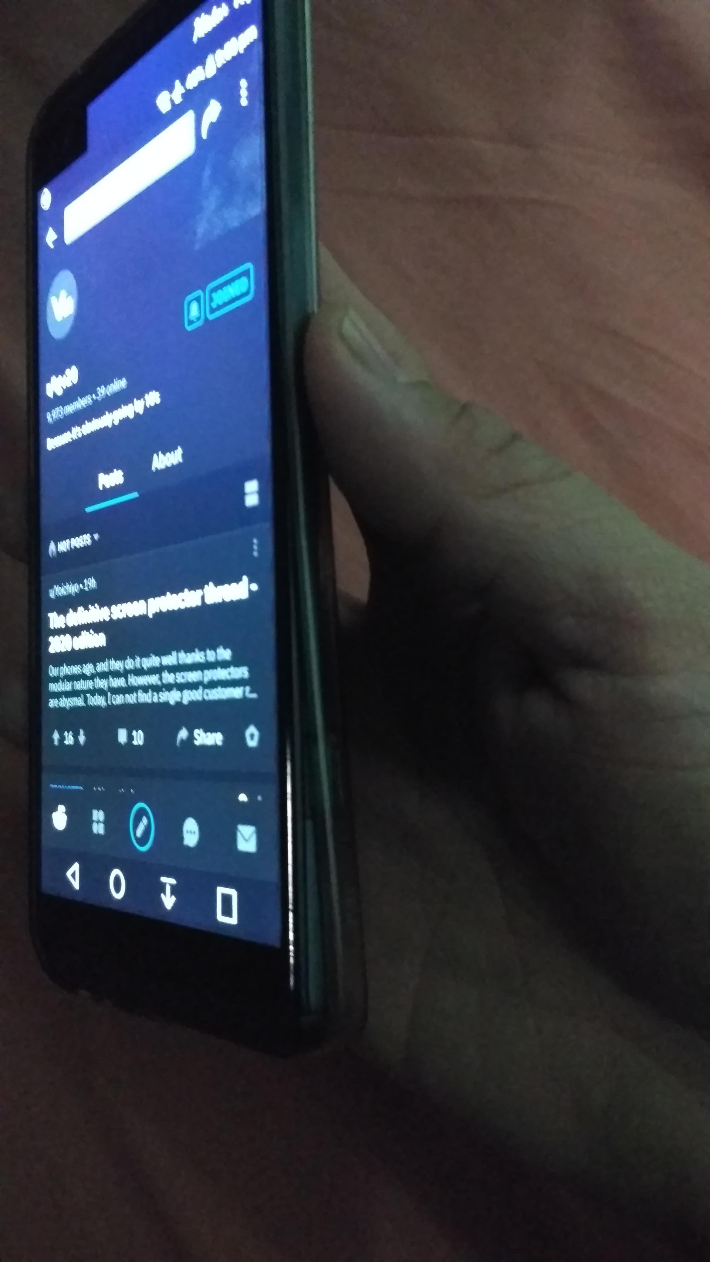 My v20 screen is lifting from the lower right side. r/lgv20