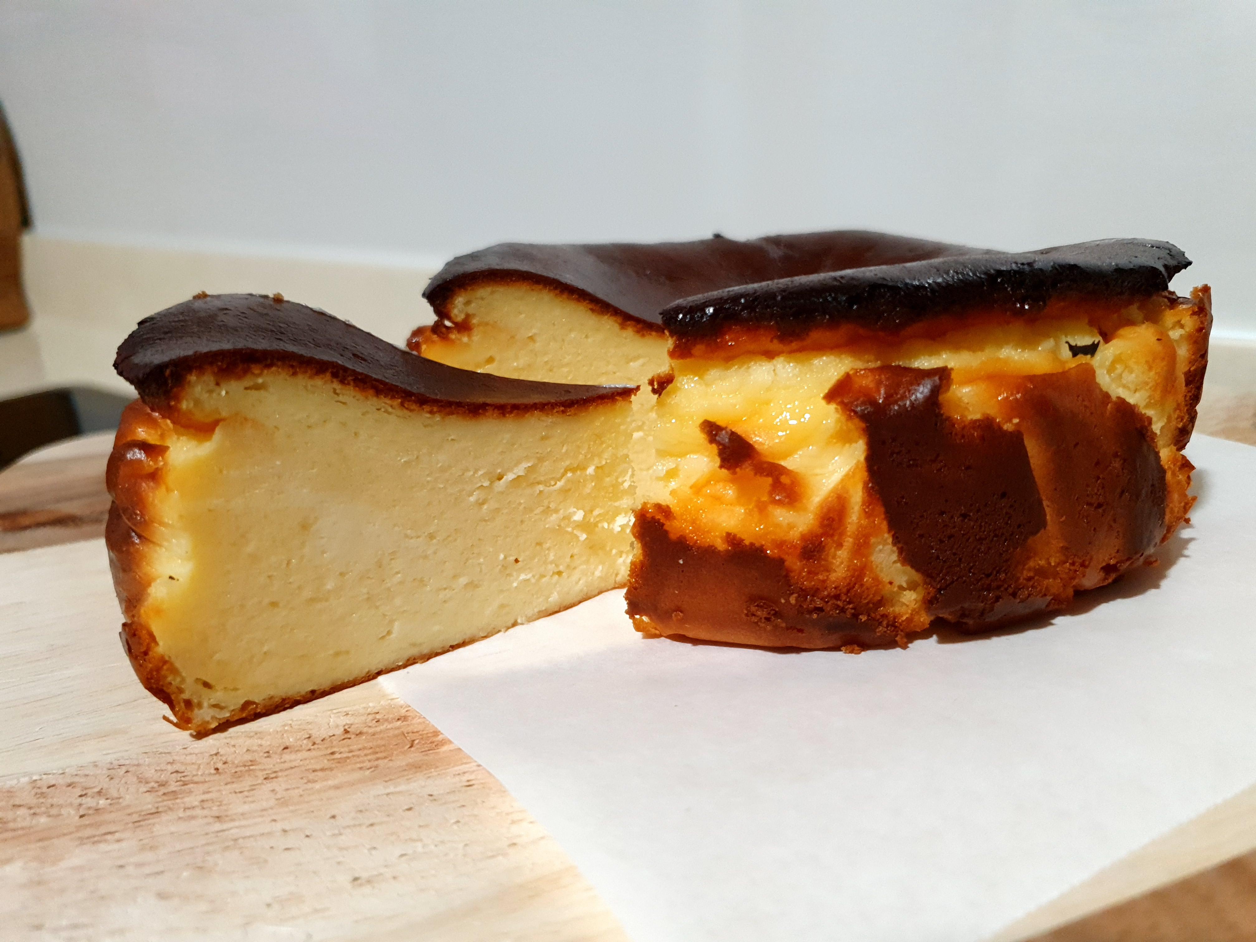 [Homemade] Basque Burnt Cheesecake r/food