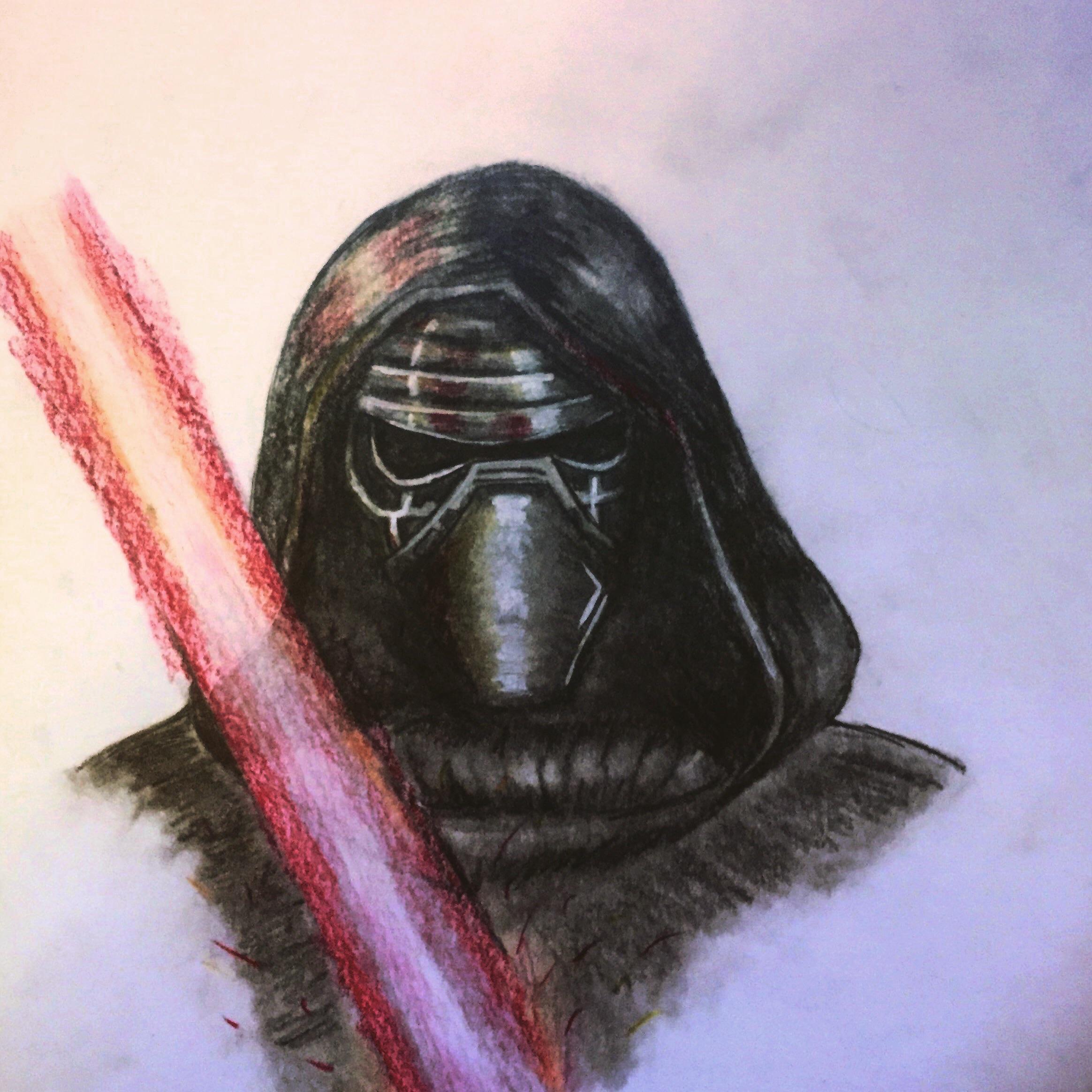 Kylo ren drawing, whats your opinion? StarWars