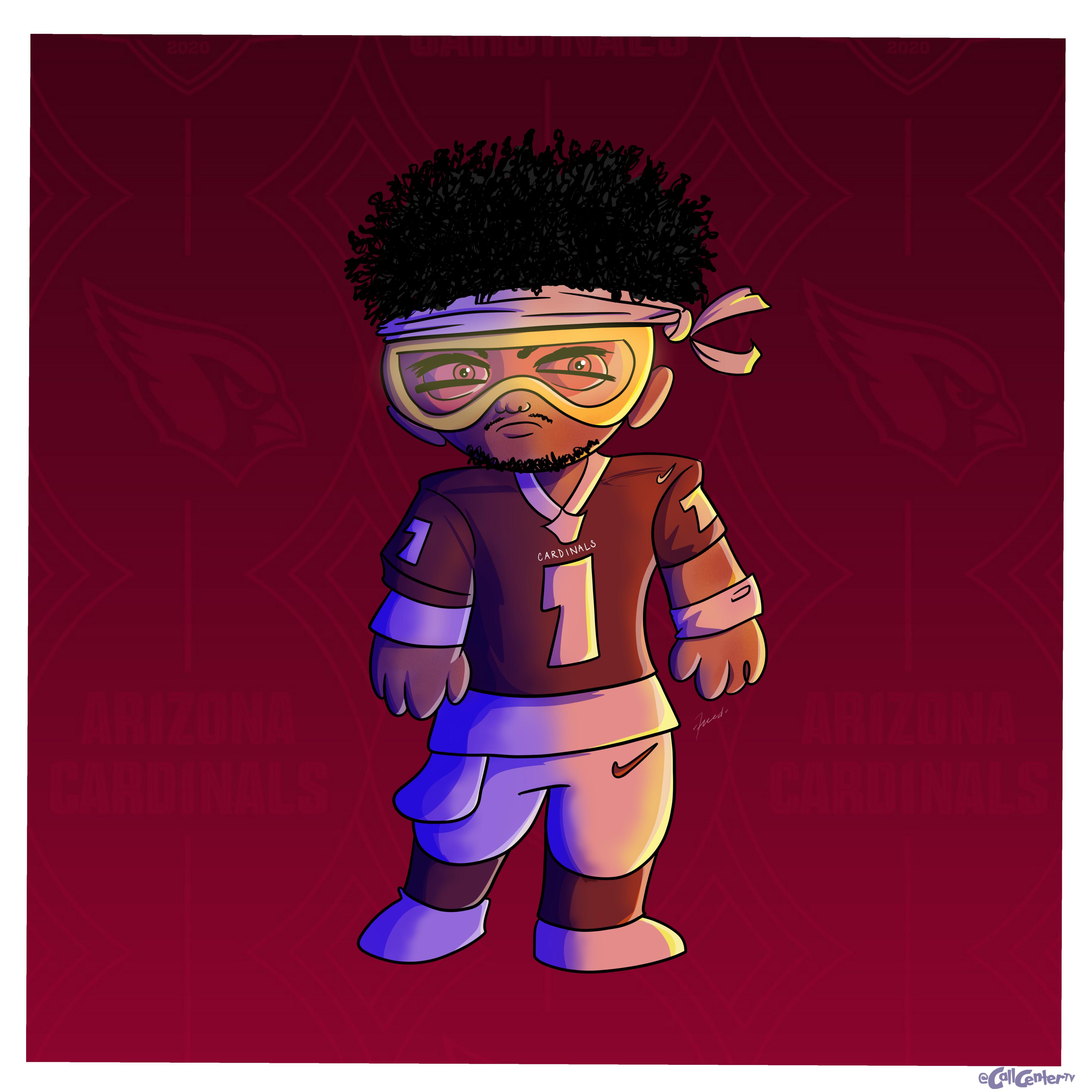 Made Some New Fan Art Of Kyler Murray Razcardinals