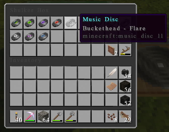 I replaced the Music Discs in Minecraft with Buckethead songs r