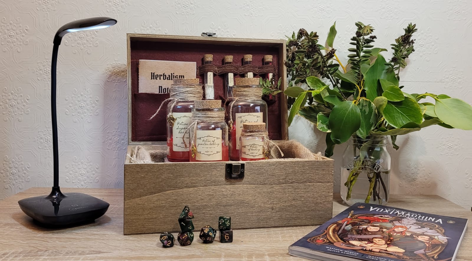 Our attempt to bring the DnD Herbalism Kit to life! r/DnDIY