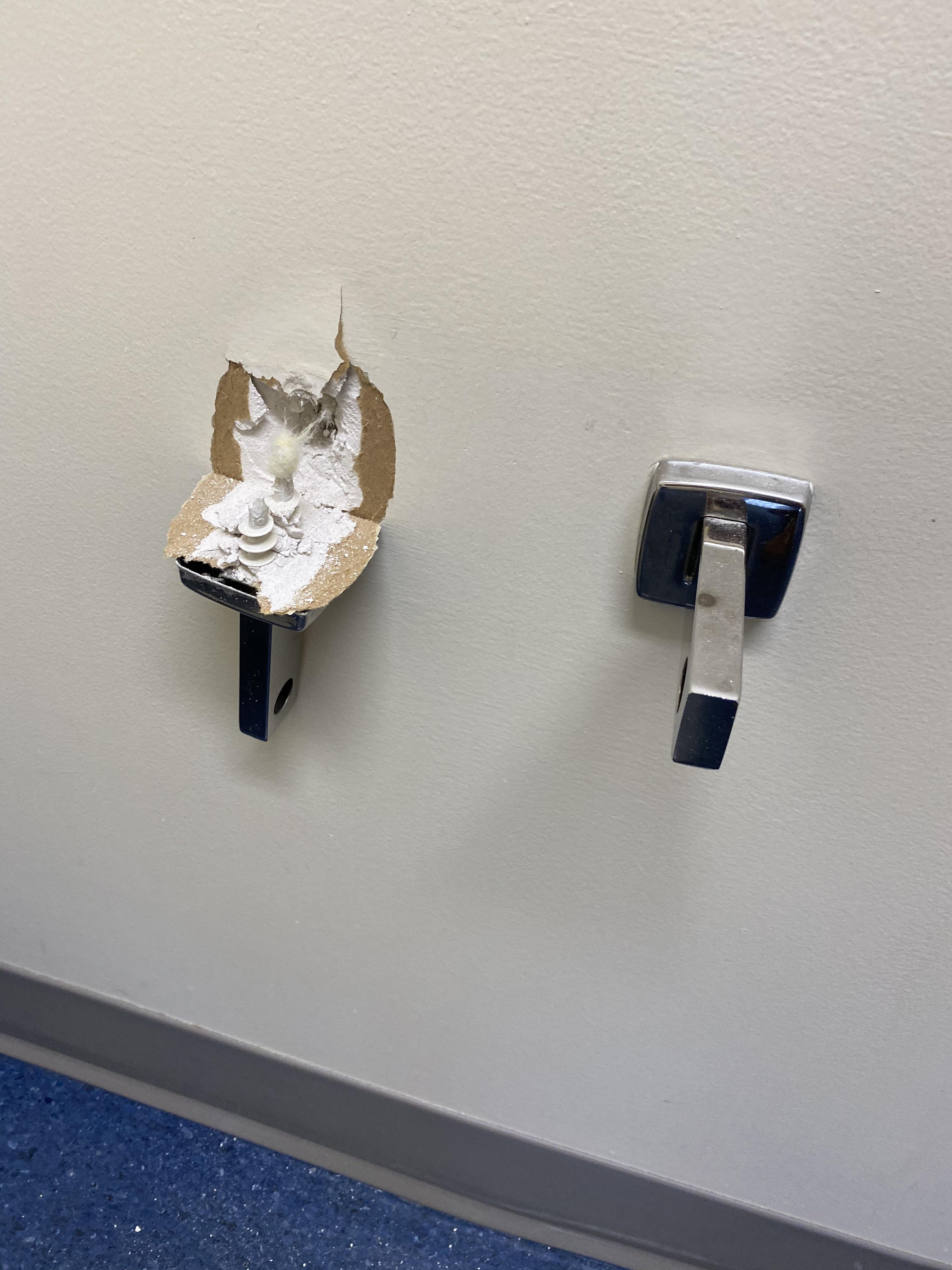 Someone had a serious rage poop at work today funny