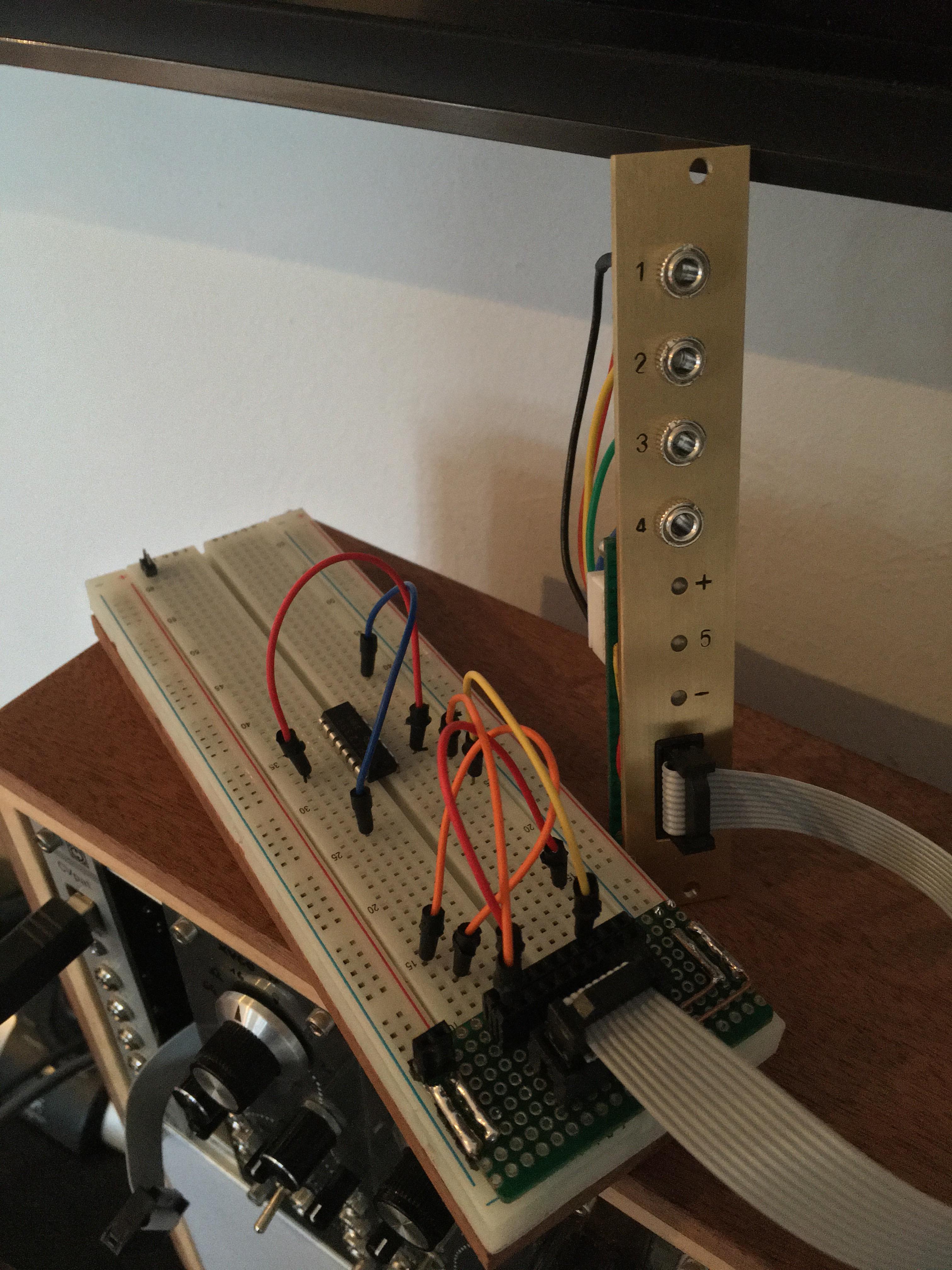 Breadboard module i build for easy prototyping or quick breadboard
