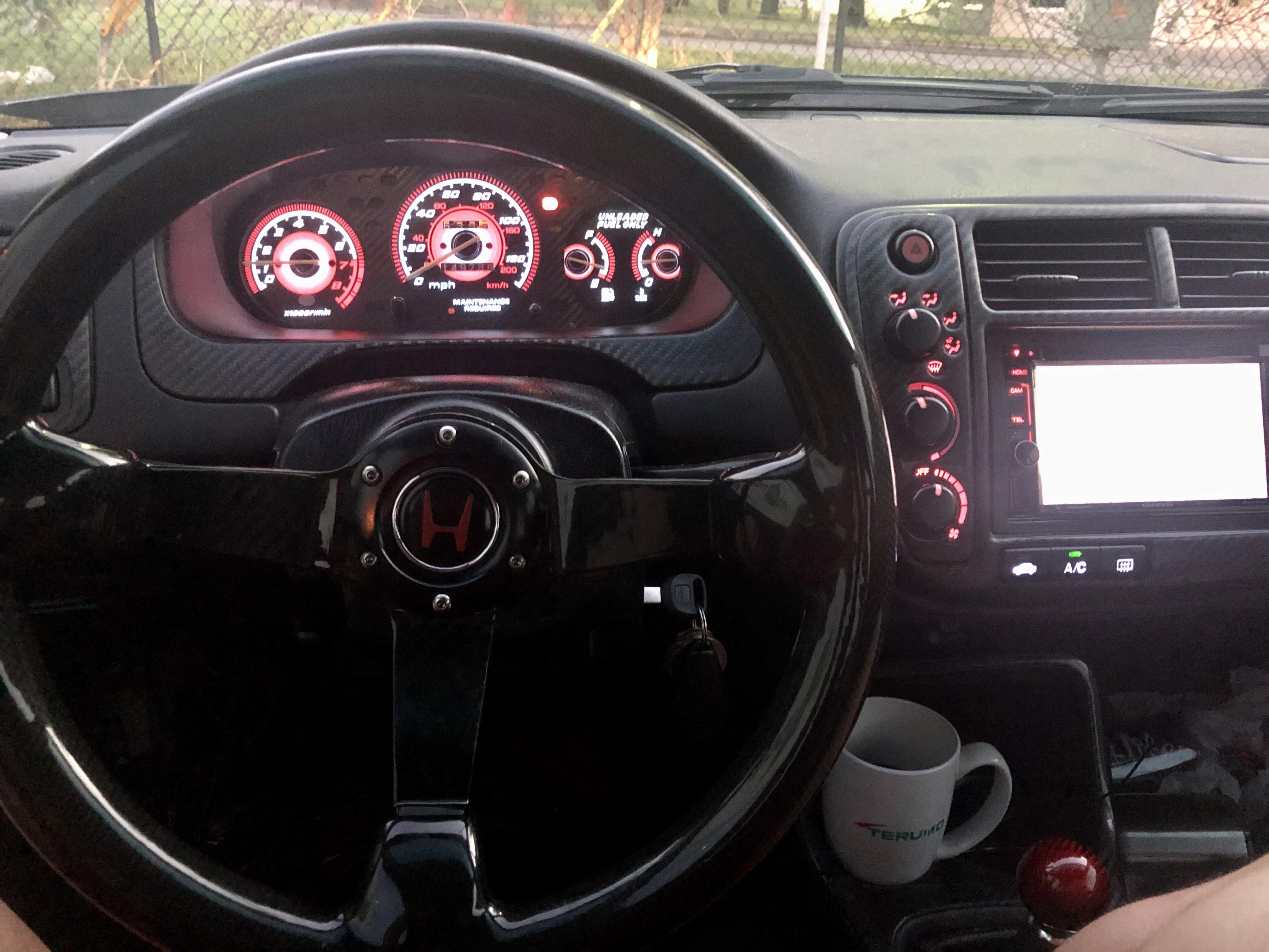 I love the interior of my ek! 😁 r/Honda