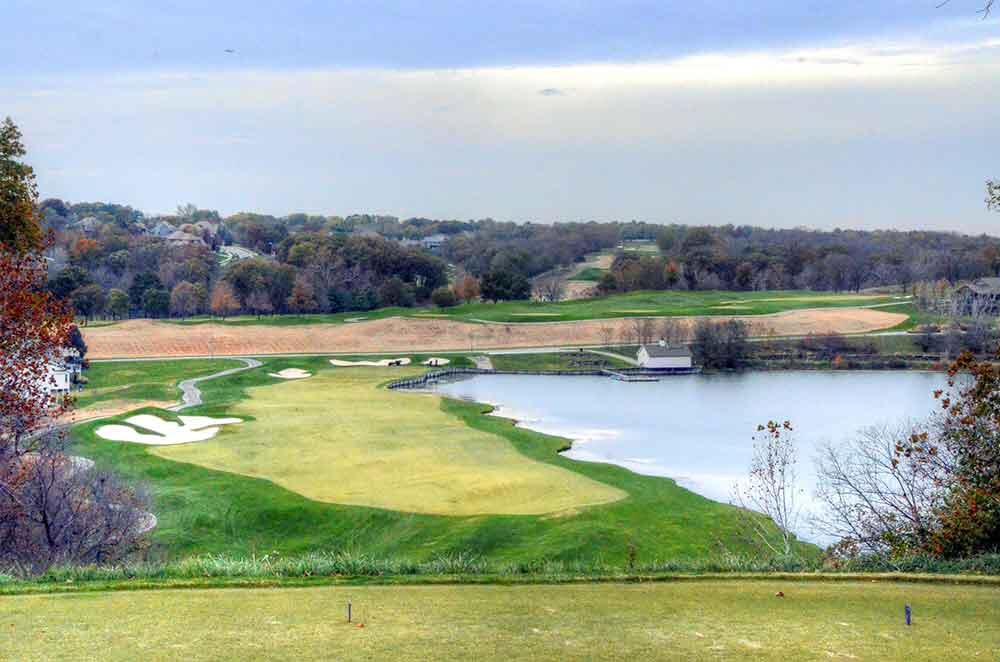 The National Golf Club Hole 9, Kansas City, Mo. r/golf