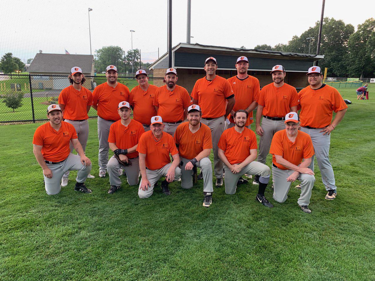My team the Orioles of the Valley Wheel Over30 Baseball League
