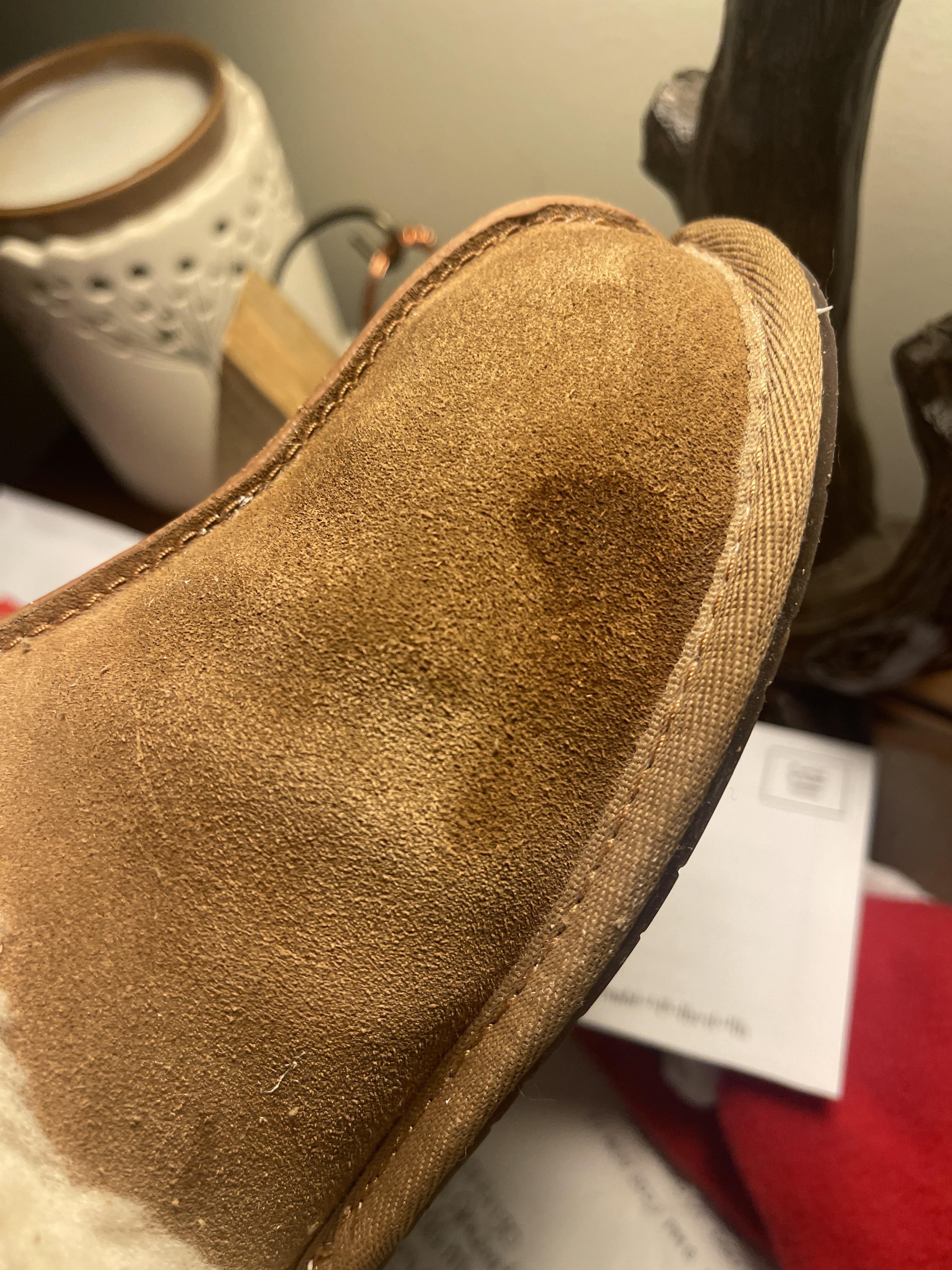 Best way to get oil stain off suede? r/CleaningTips