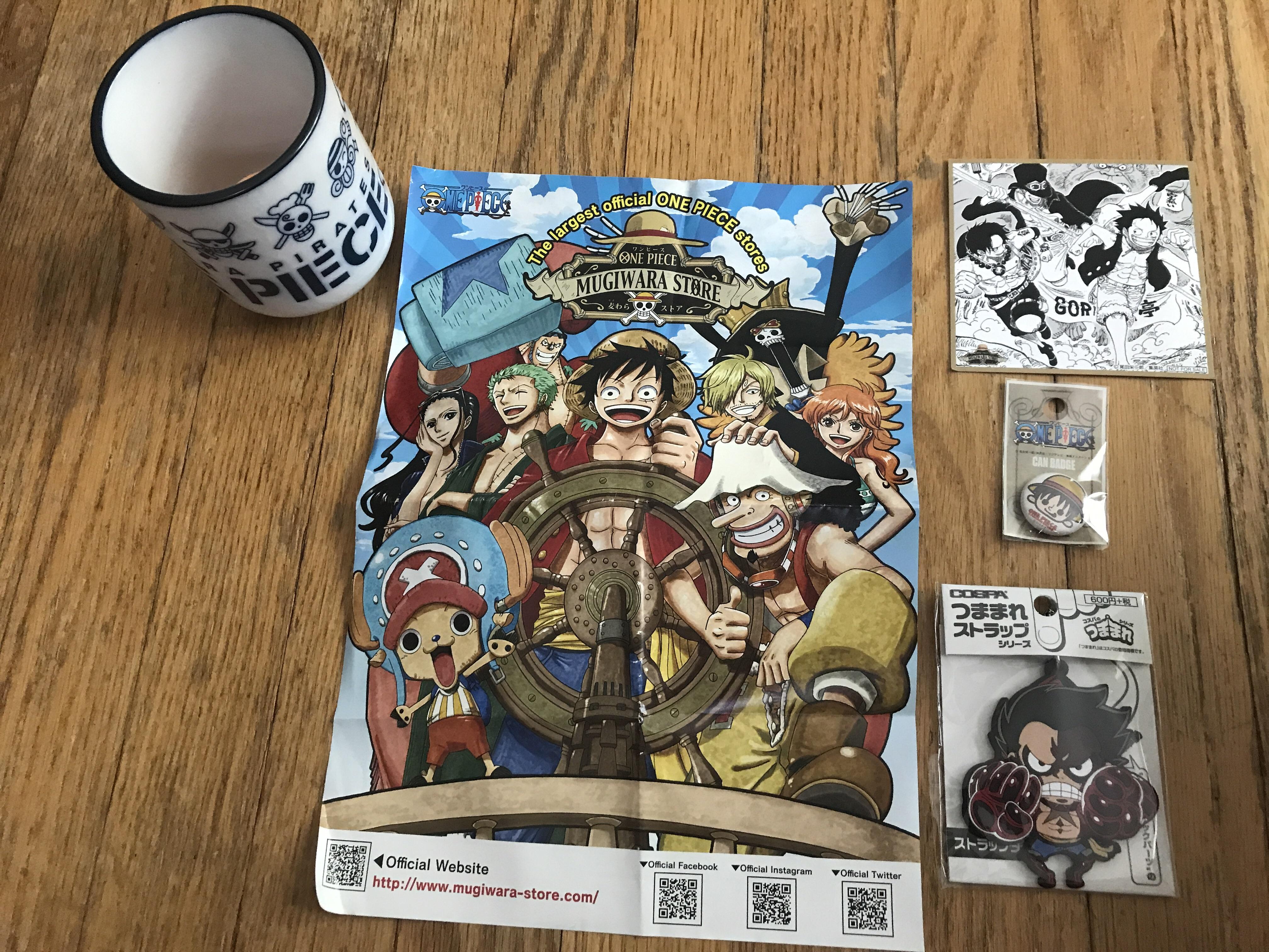 Friend brought some gifts back from Japan r/OnePiece