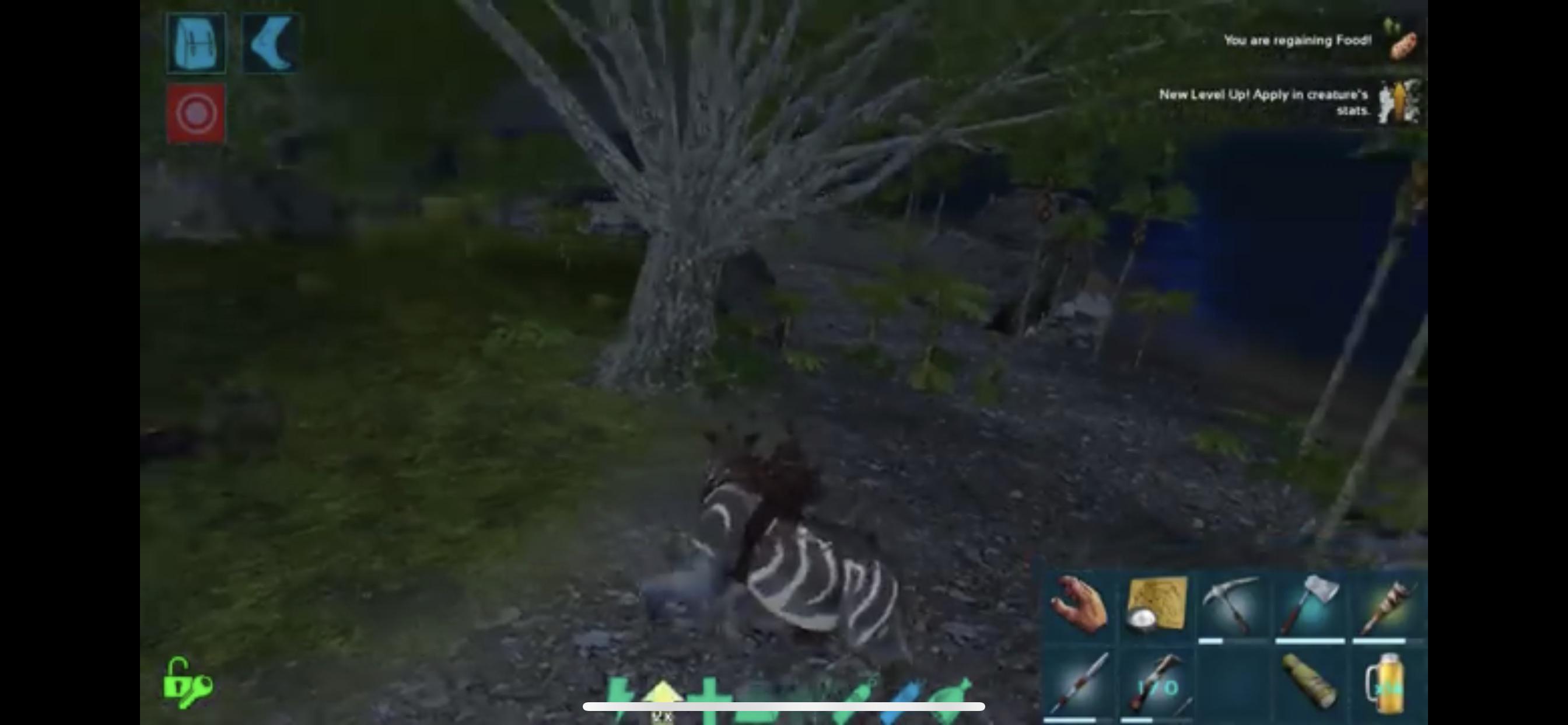 How do I put my hotbar on my screen like this? r/arkmobile