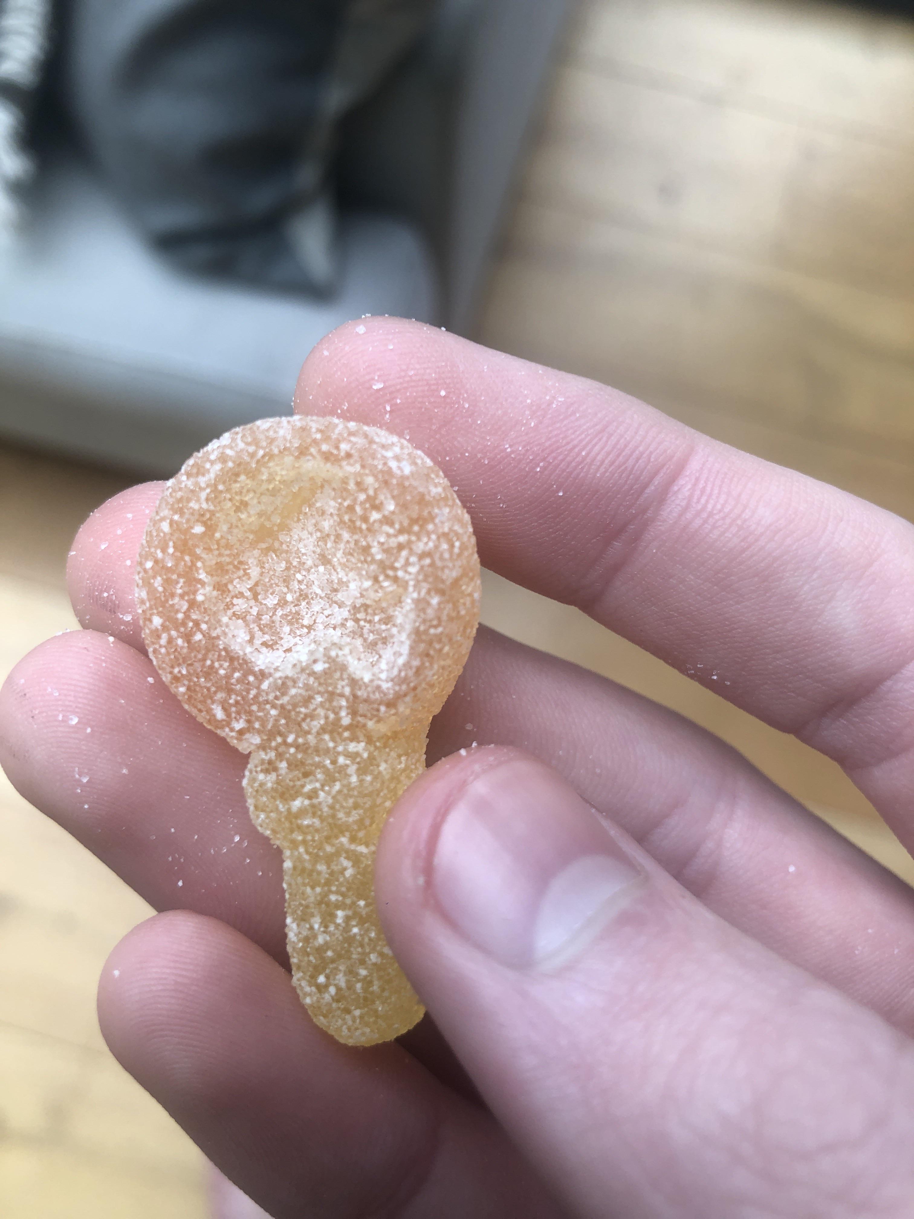 this haribo dummy cape with no hole r/mildlyinteresting