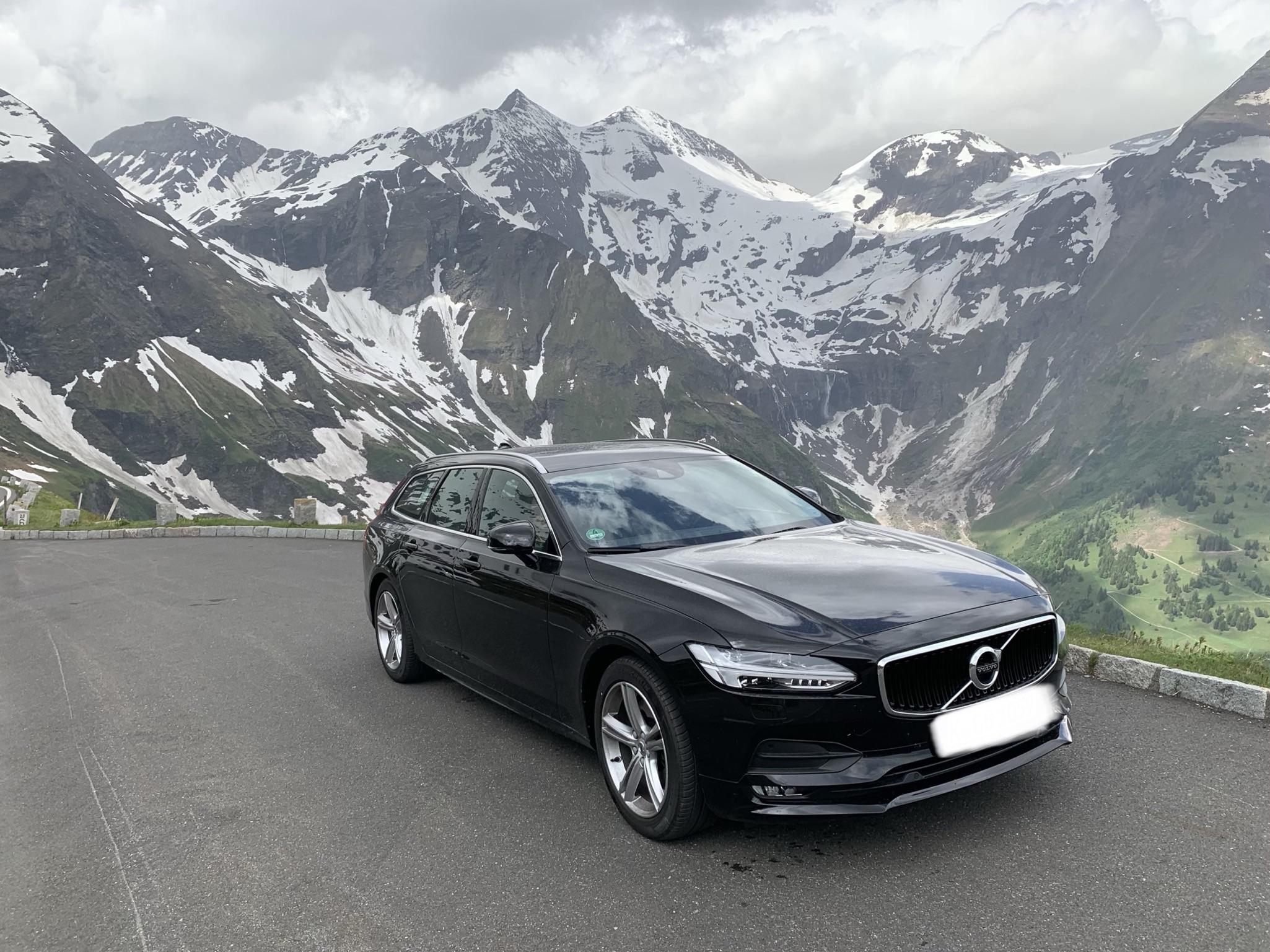 Took our temporary Care by Volvo v90 momentum pro over Grossglockner pass in Austria today. My