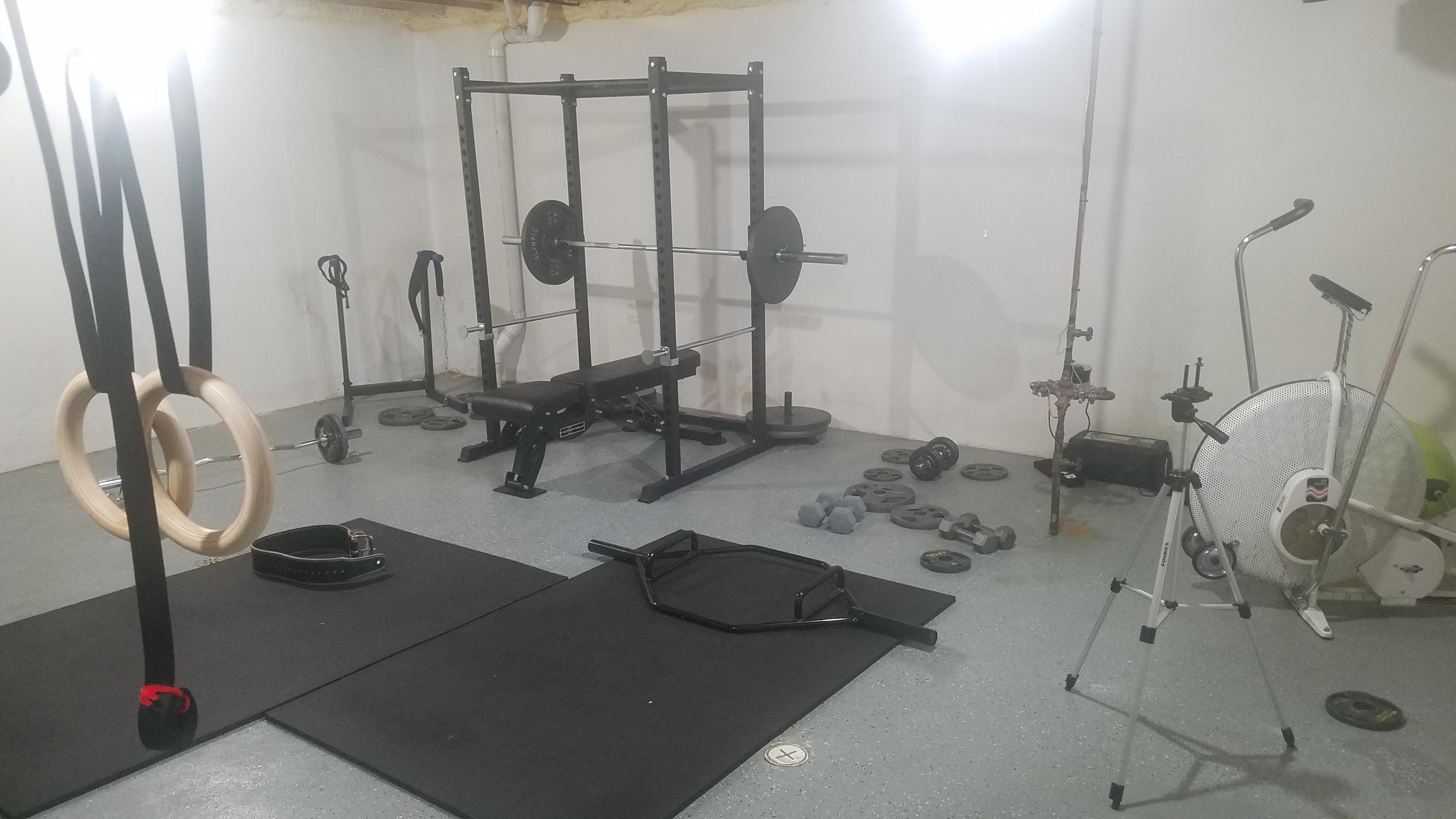 Update on my "cheap" home gym! r/homegym