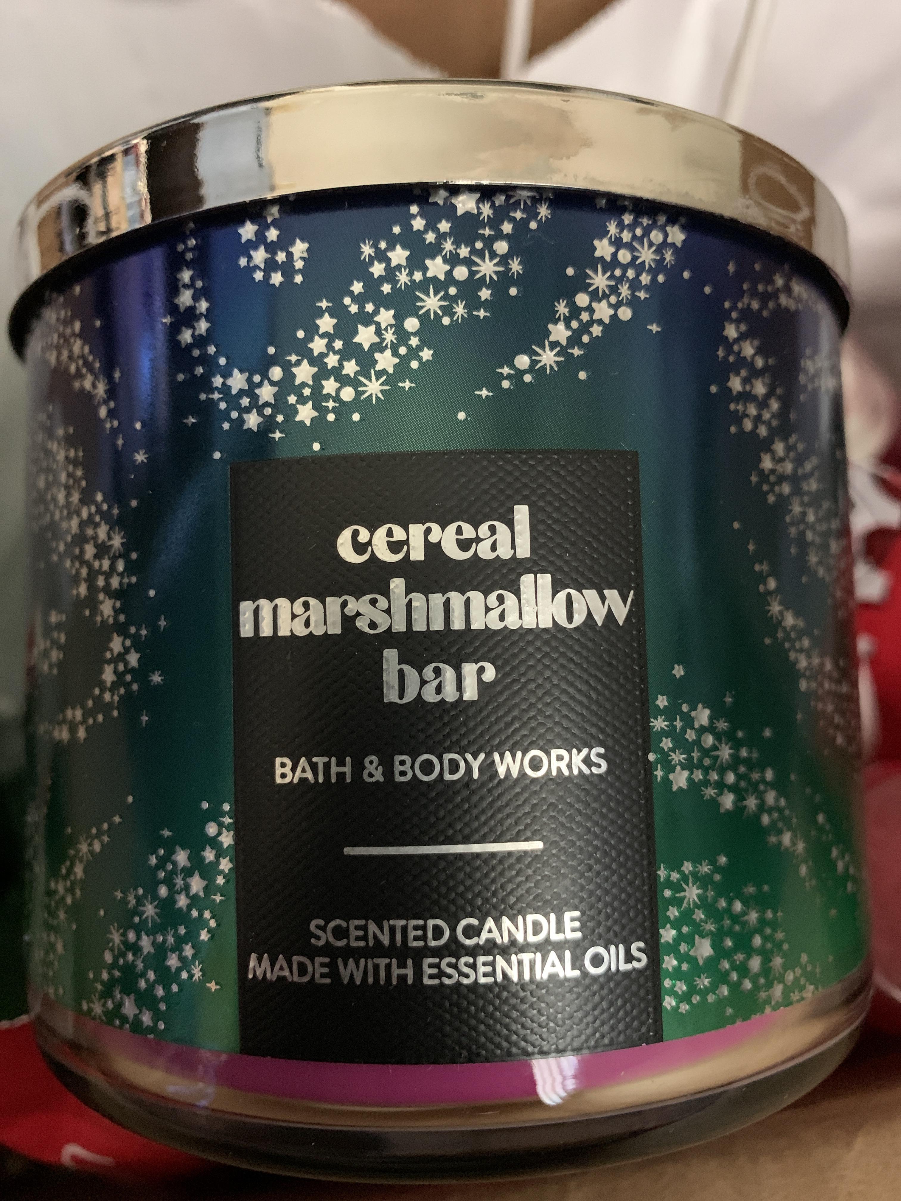 cereal marshmallow bar r/bathandbodyworks