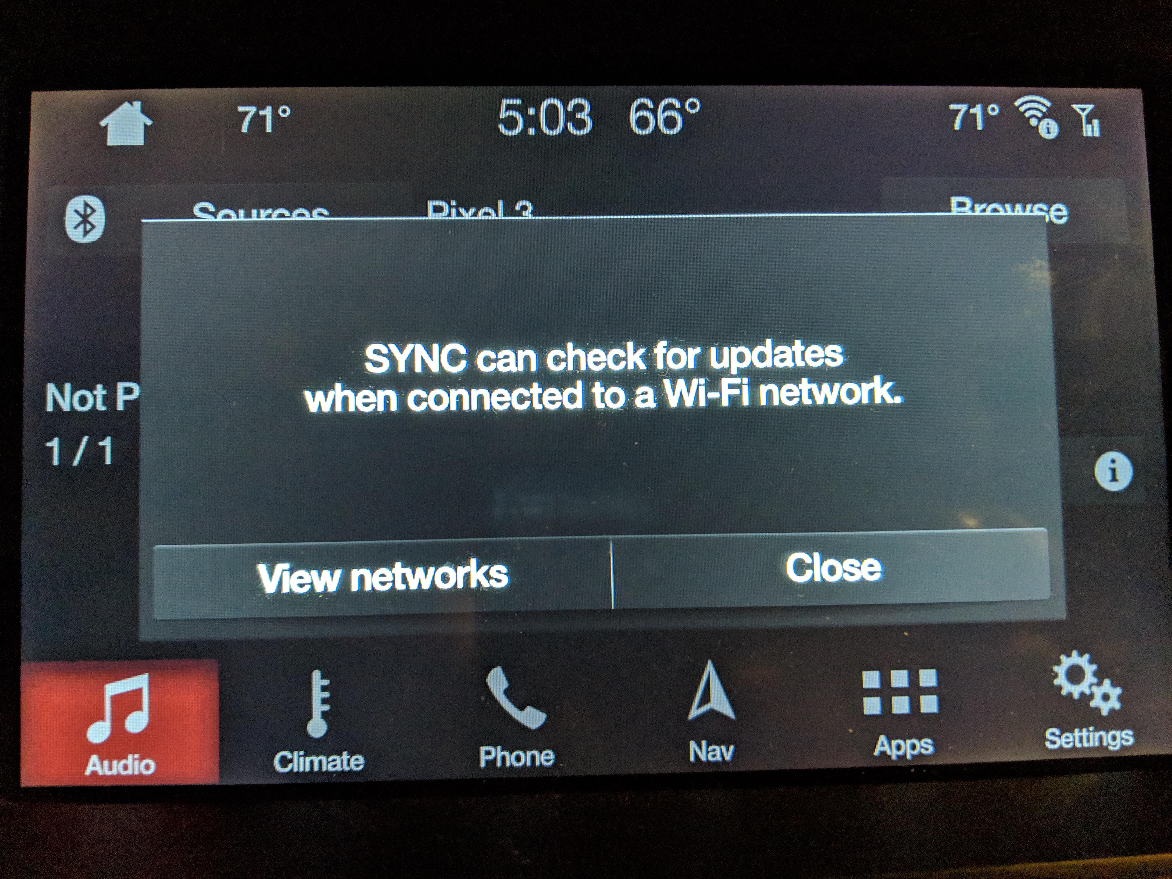 How do I prevent this screen from popping up? I have it set to connect when at home, but this