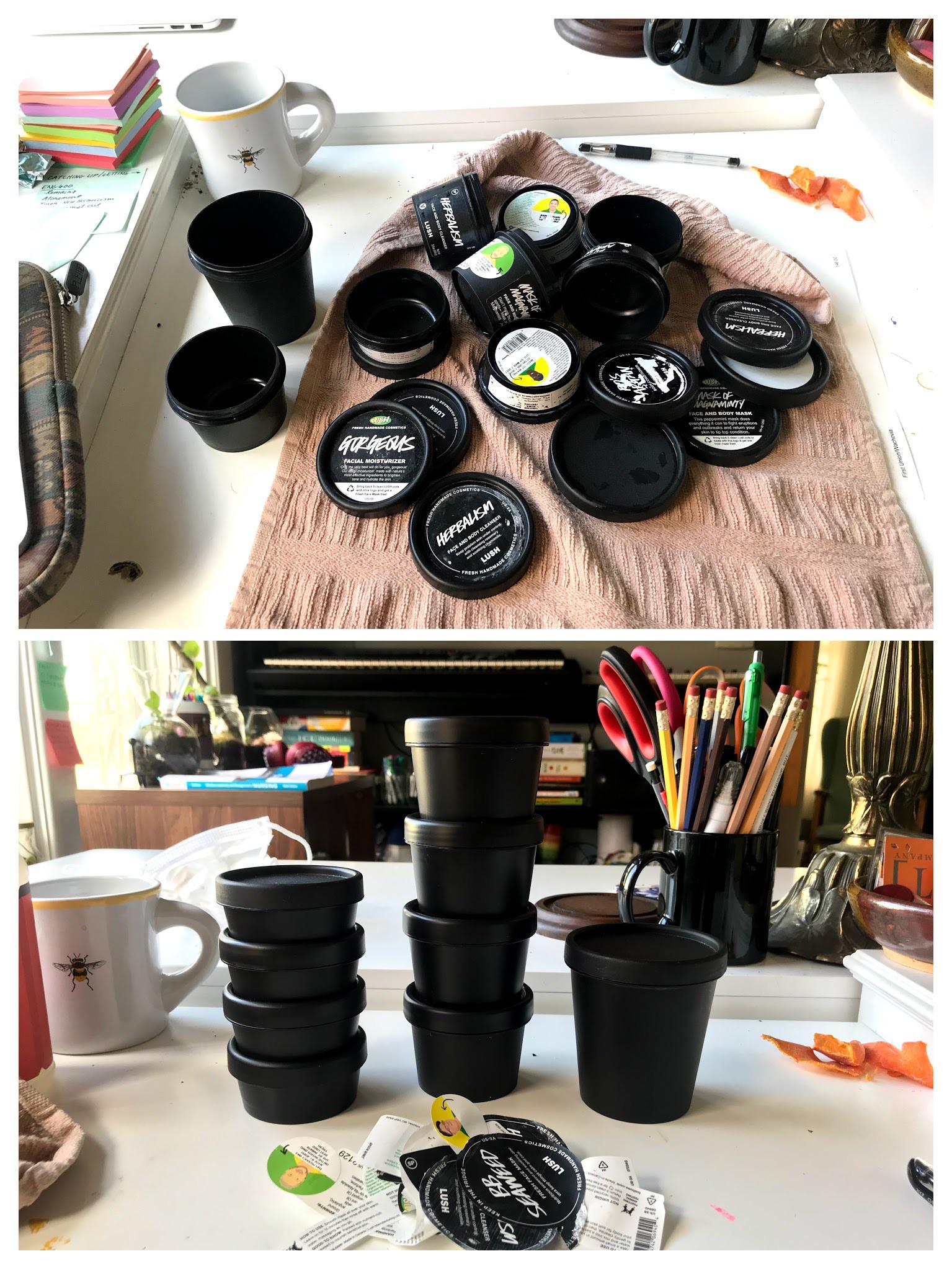 Just a quick thanks to LUSH Cosmetics, for the simple, reusable