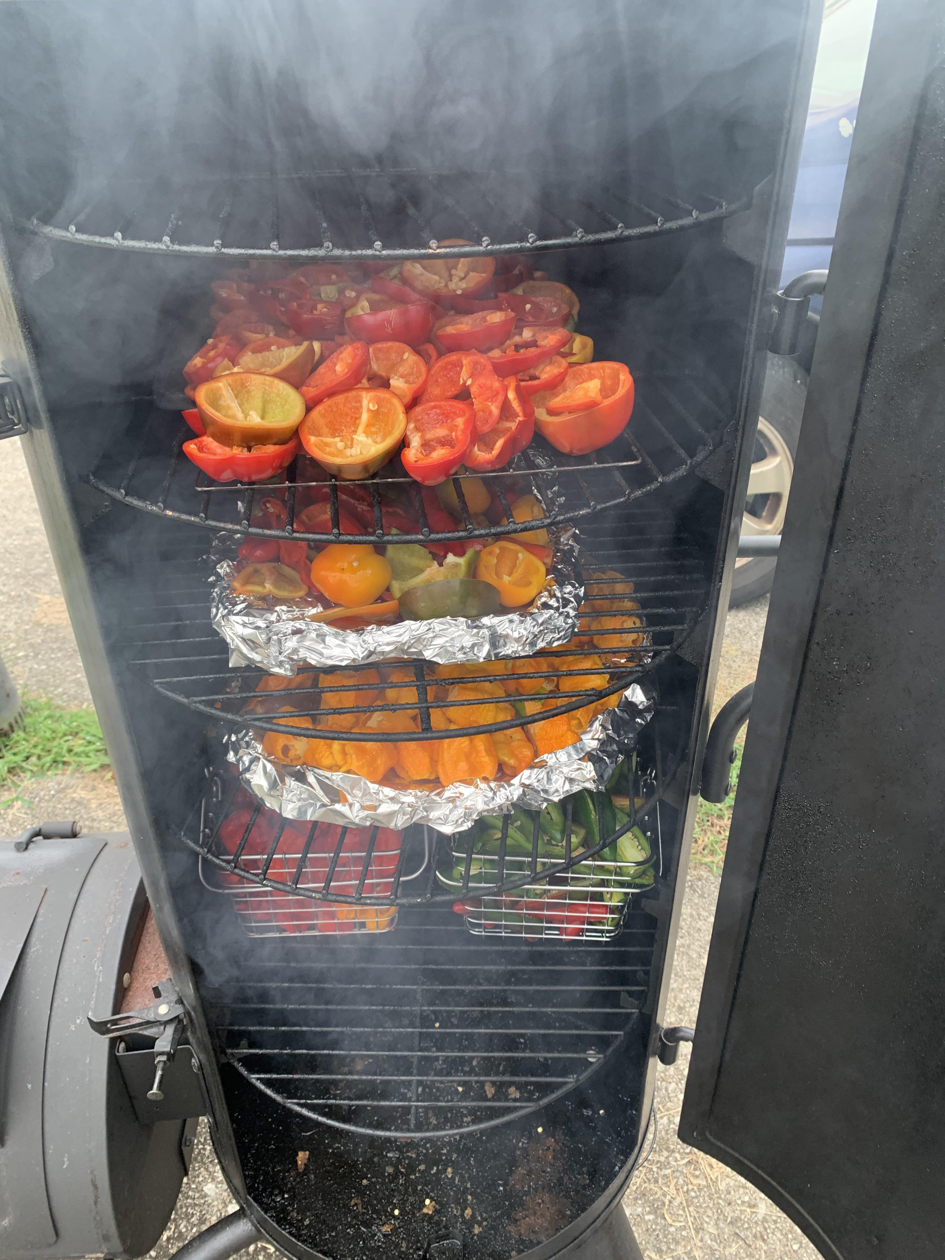 Smoking sweet, hot, and REALLY HOT.... r/Peppers