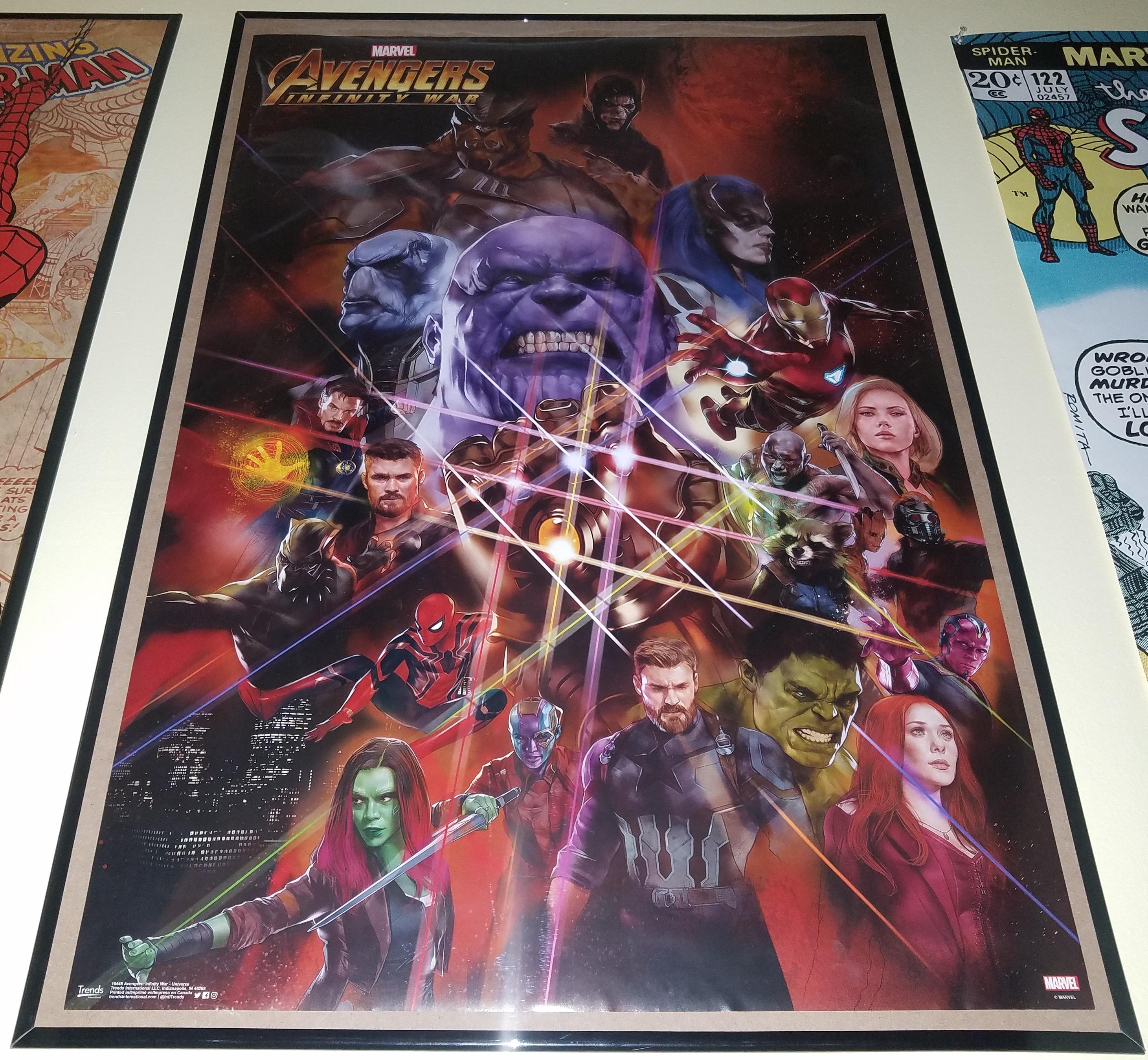 Walmart find Amazing Infinity War poster r/marvelstudios
