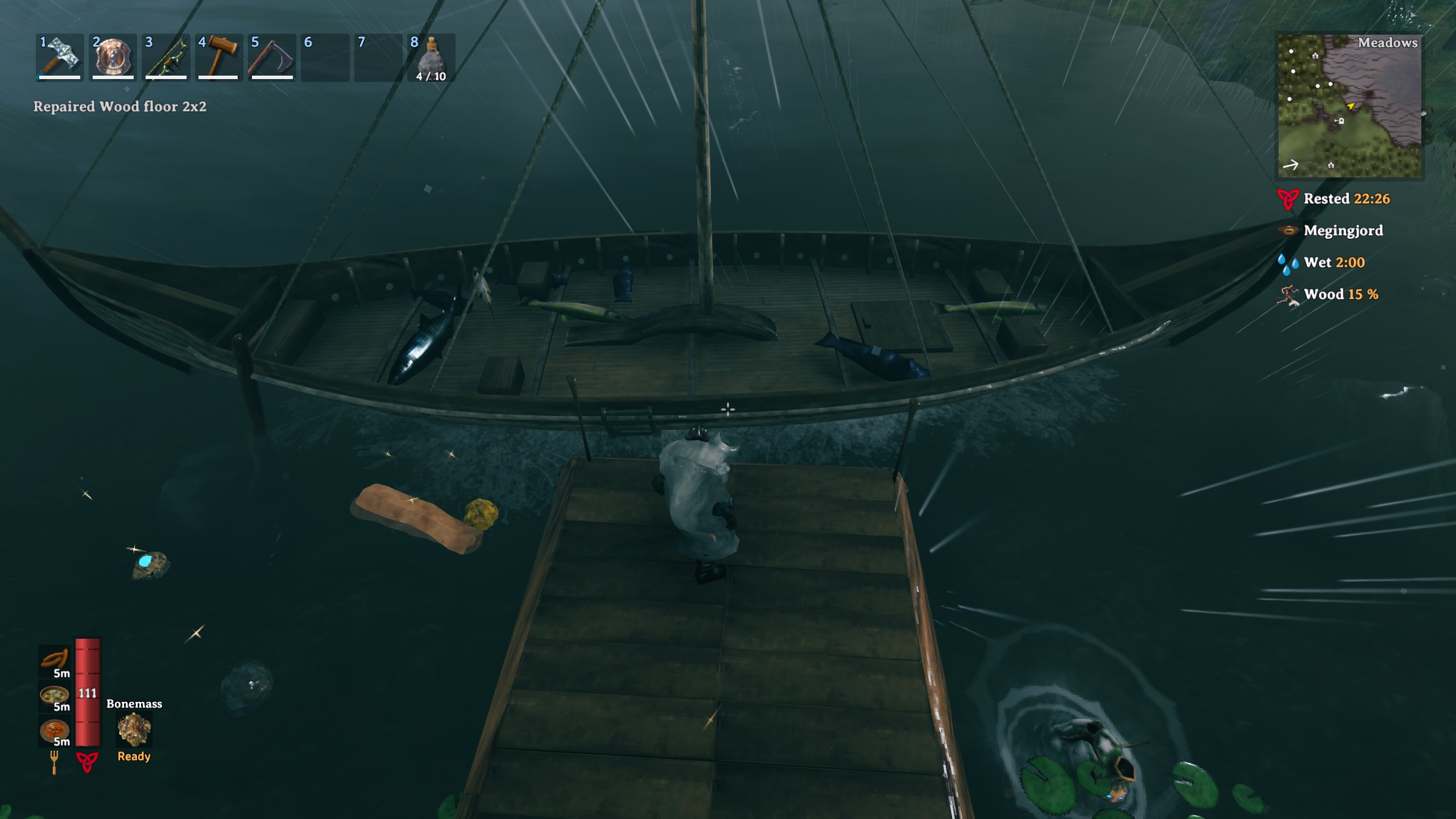 Longboat > Fishing rod r/valheim