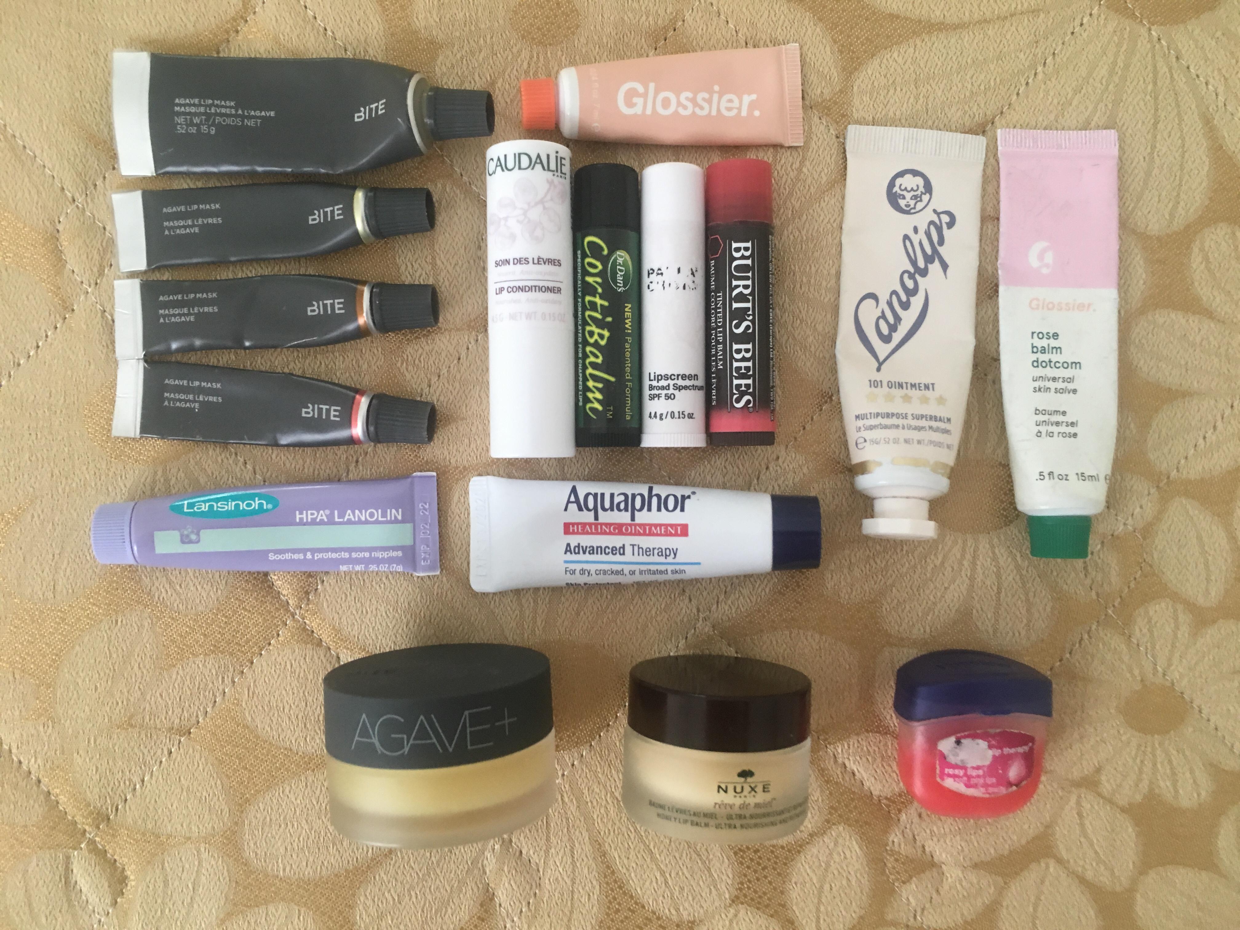 [review] lip balm reviews... can you tell i'm on accutane? r