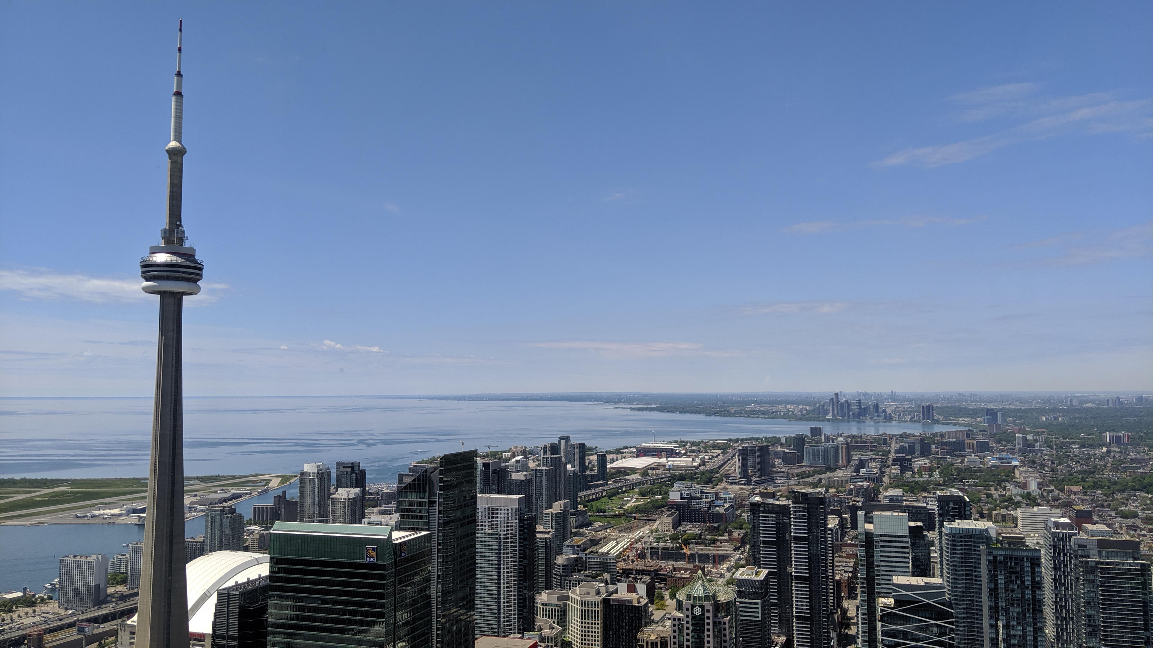 View from the 63rd floor of First Canadian Place r/toronto