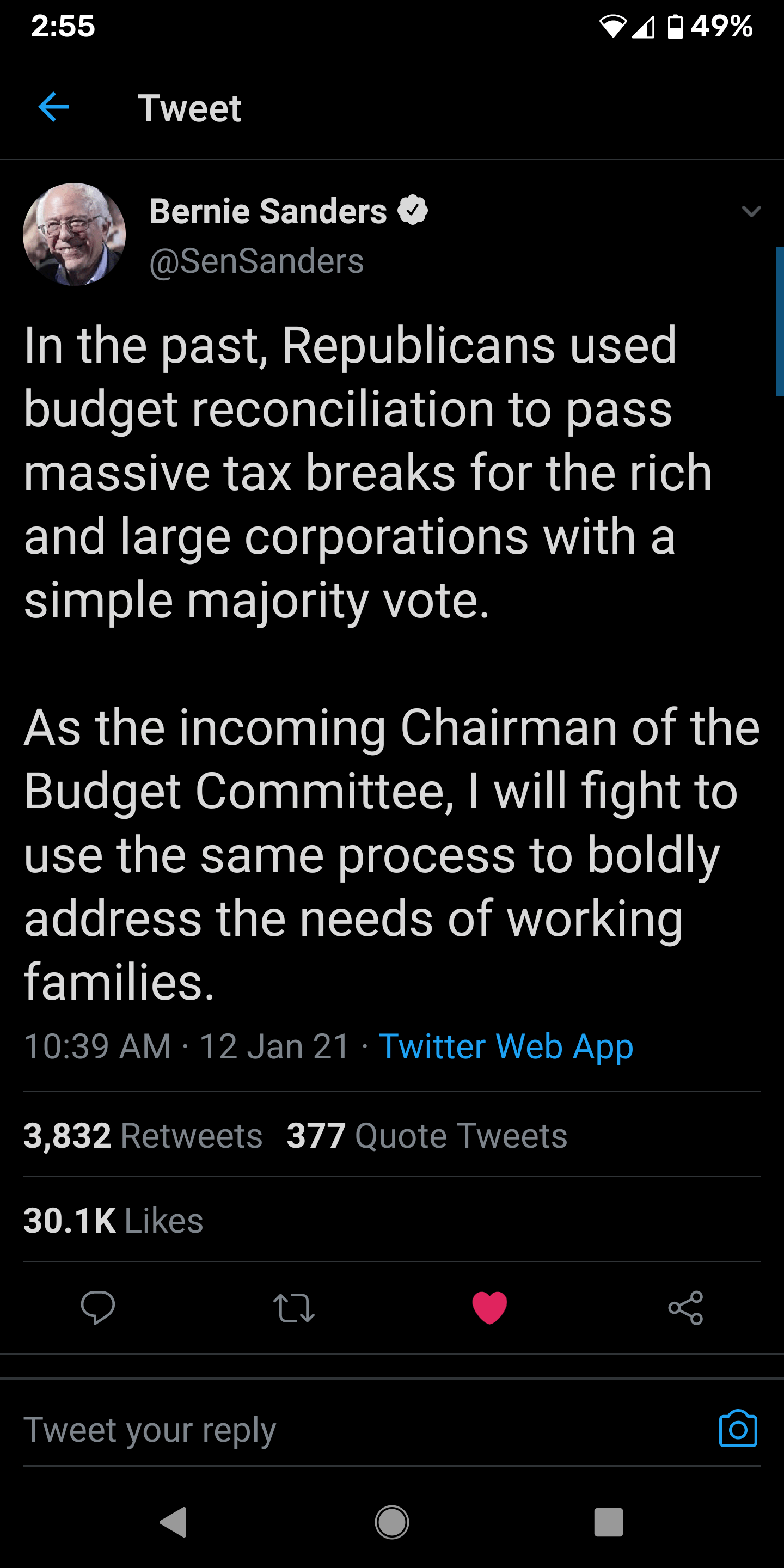 Chairman of the Budget Committee r/WhitePeopleTwitter