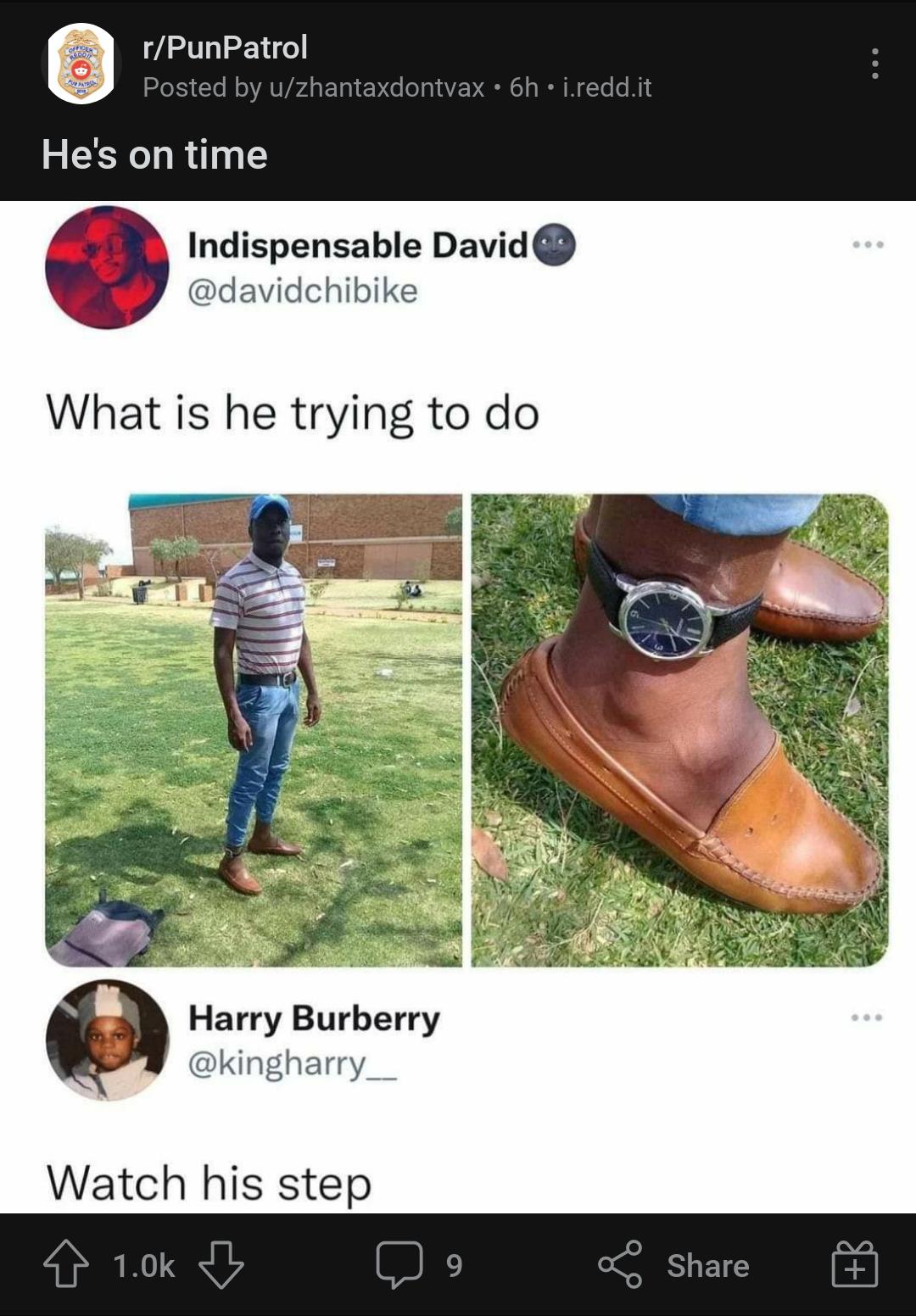 The post doesn't have a leg to stand on r/PunPatrol