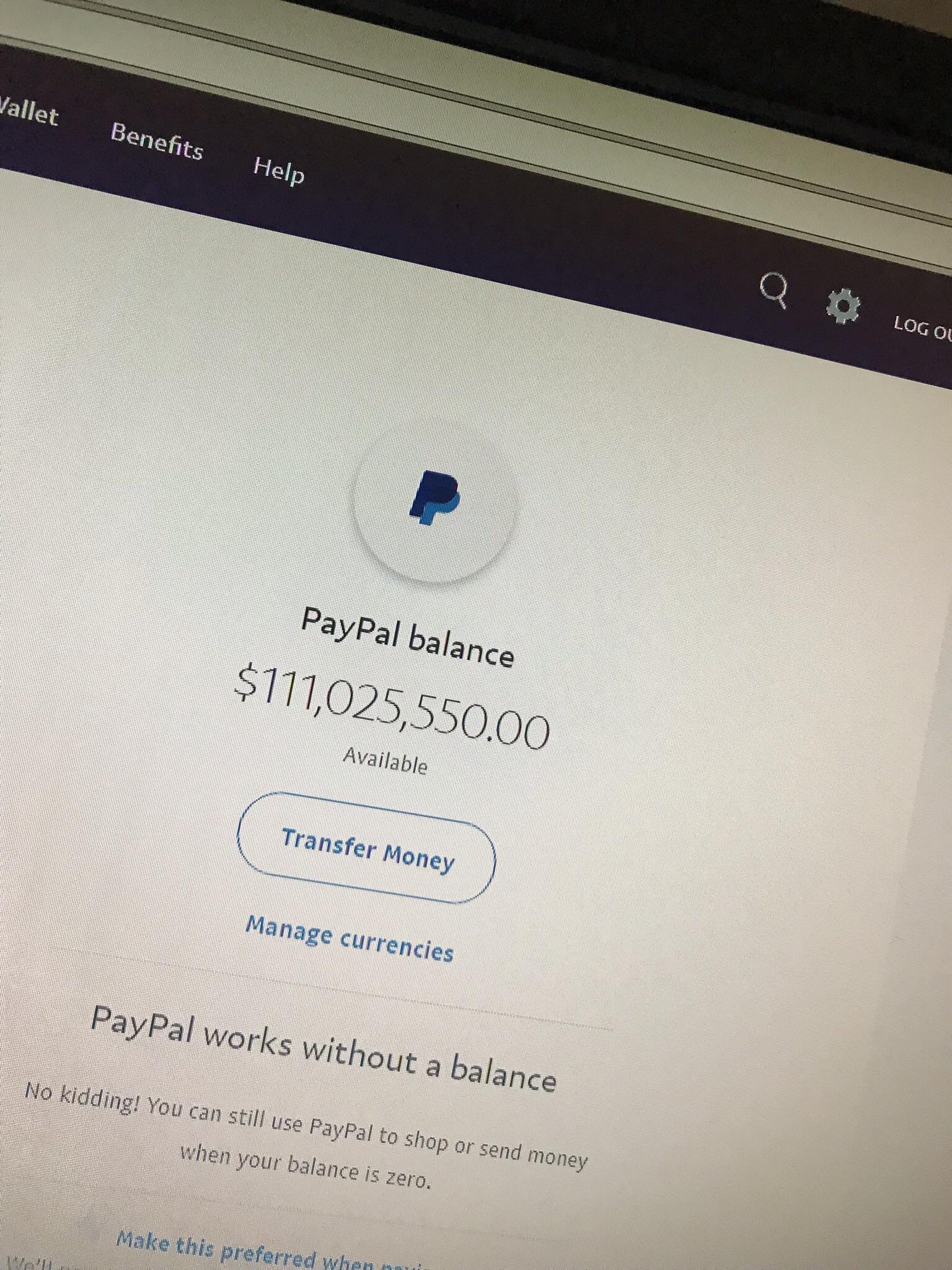 Free money for everyone paypal