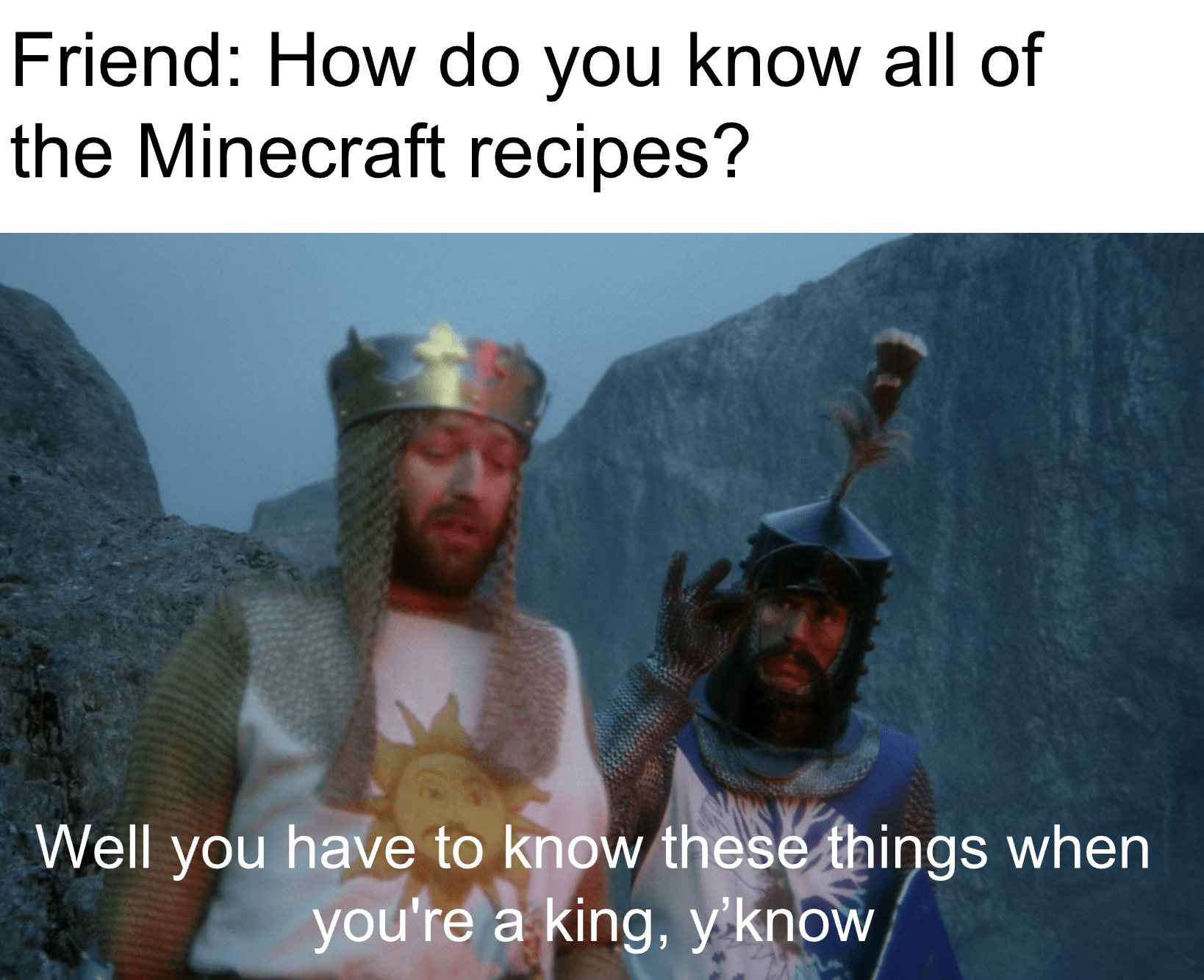 Excluding pistons, of course. MontyPythonMemes