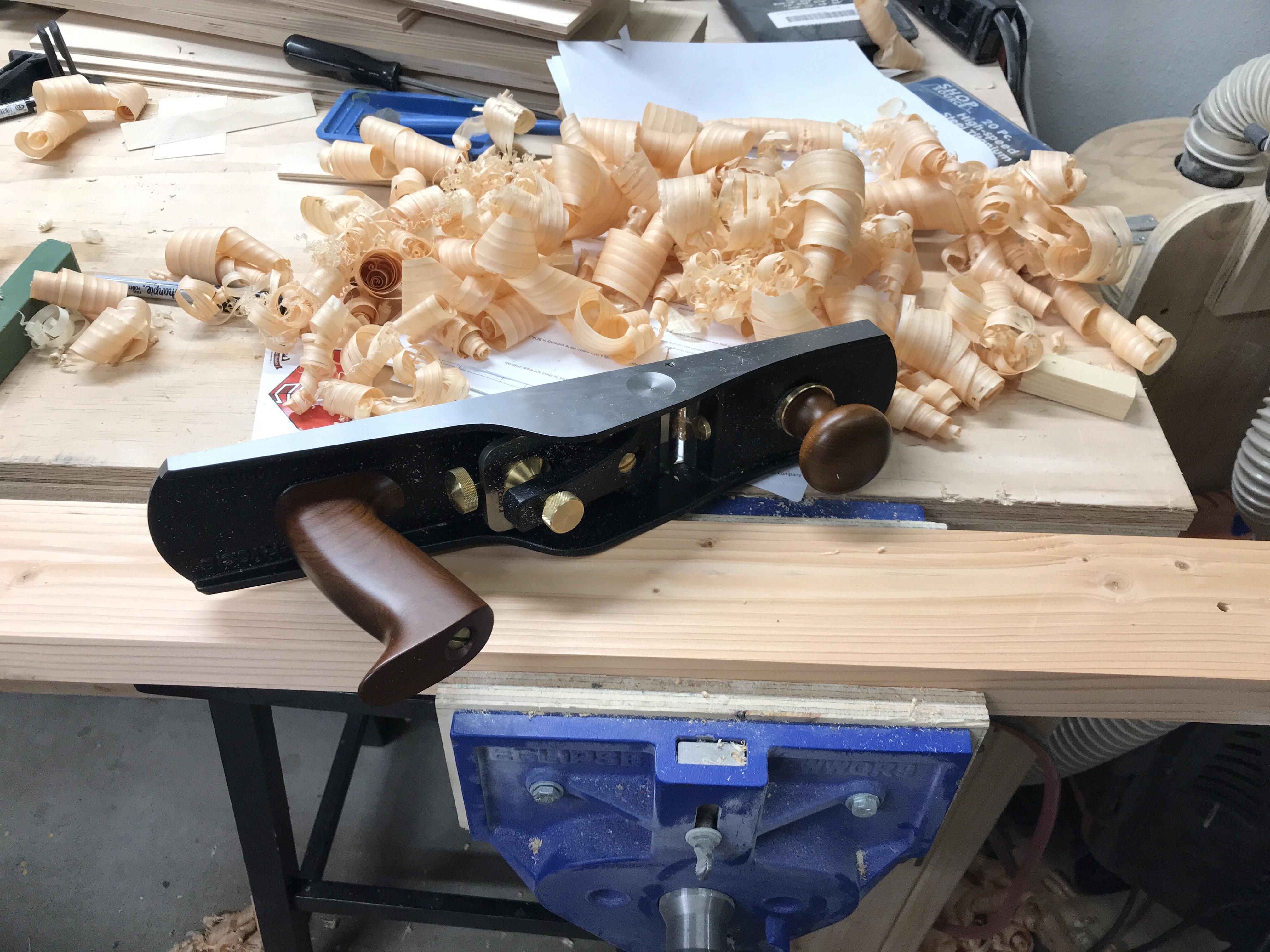 Bought the Veritas hand plane starter set with PMV11 blades. Happily