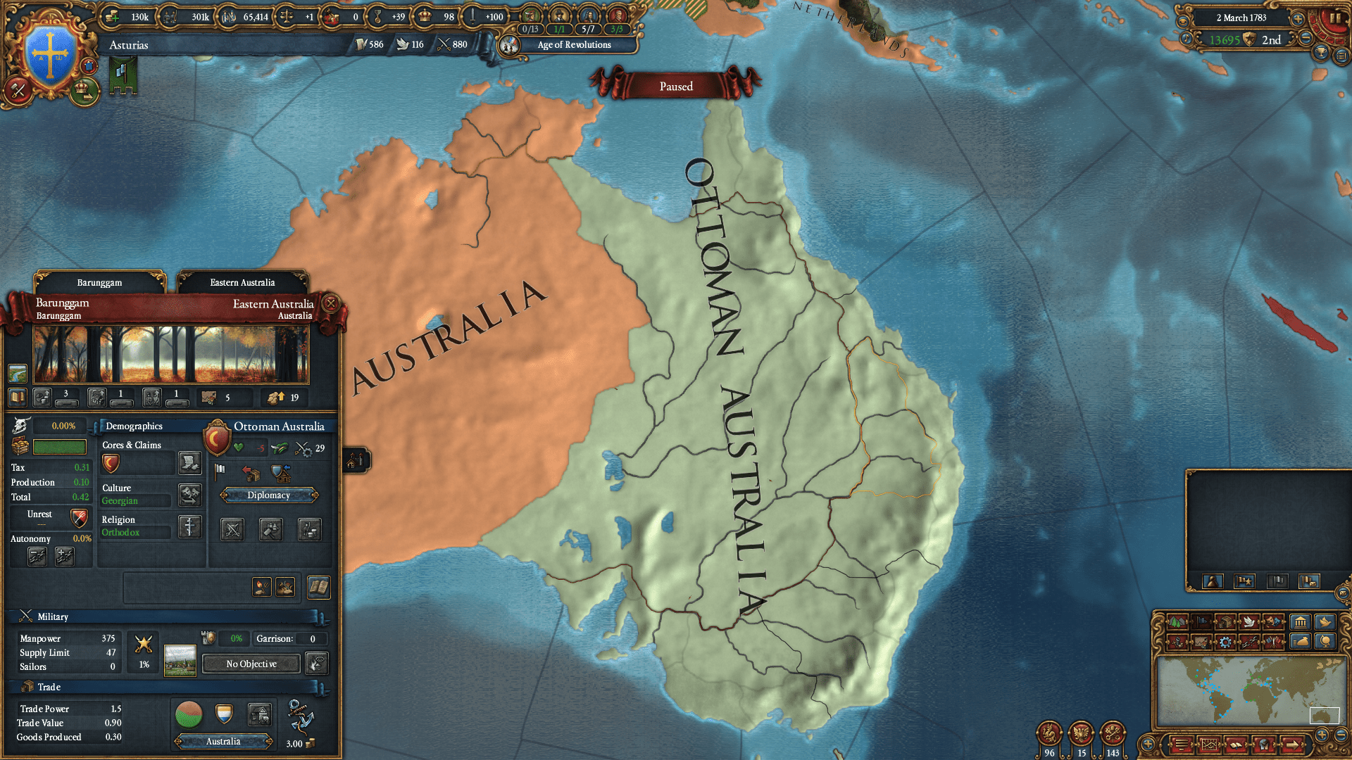 The "historical" goergian orthodox ottoman australia r/eu4