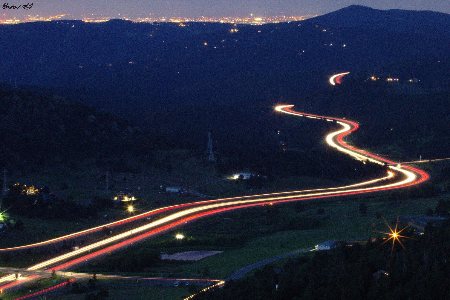 Top of Floyd Hill. Evergreen, CO [OC] [6048x4022] r/ImagesOfColorado