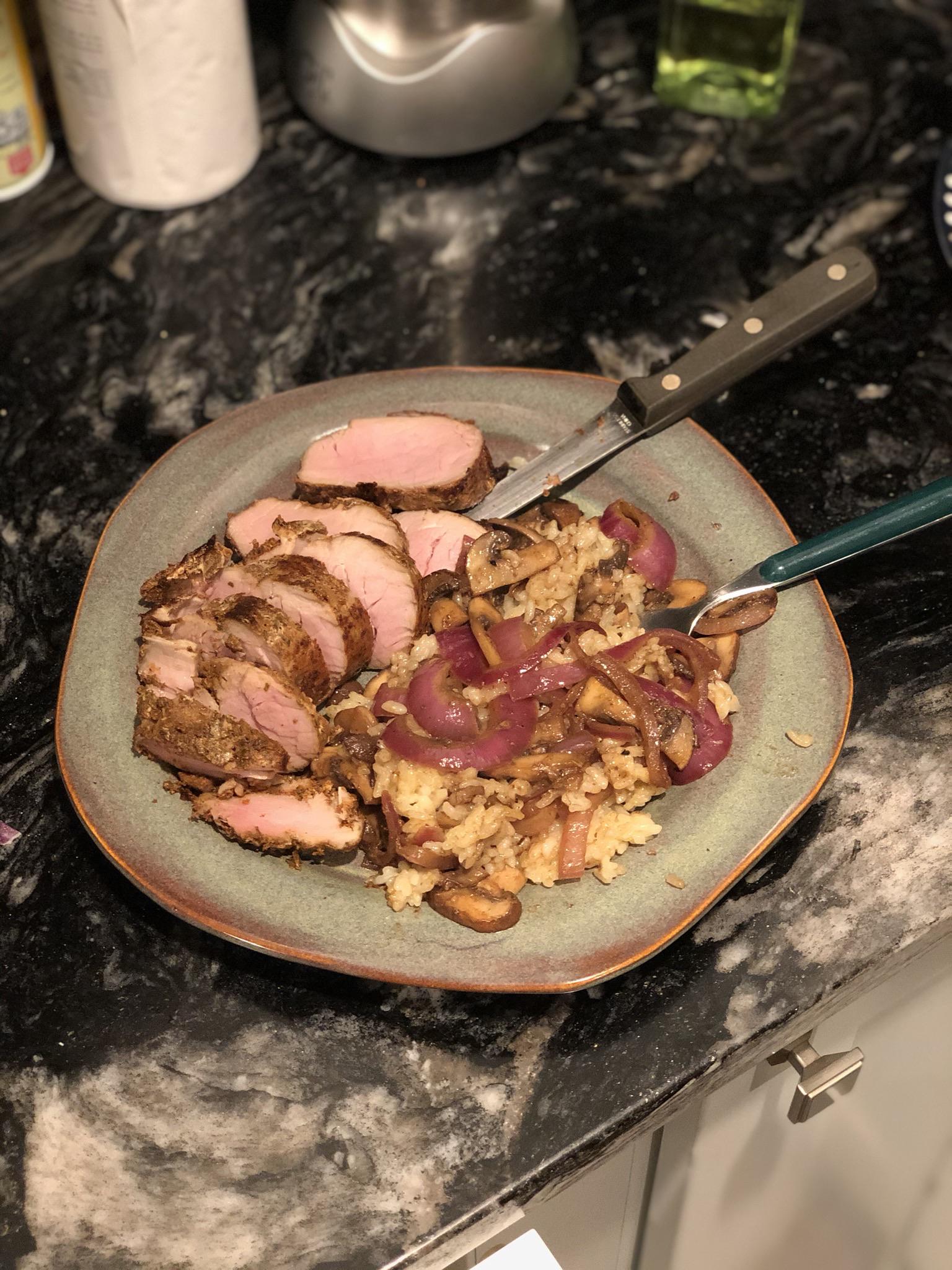 Publix Mojo Pork Tenderloin 135 for 3 hours r/sousvide