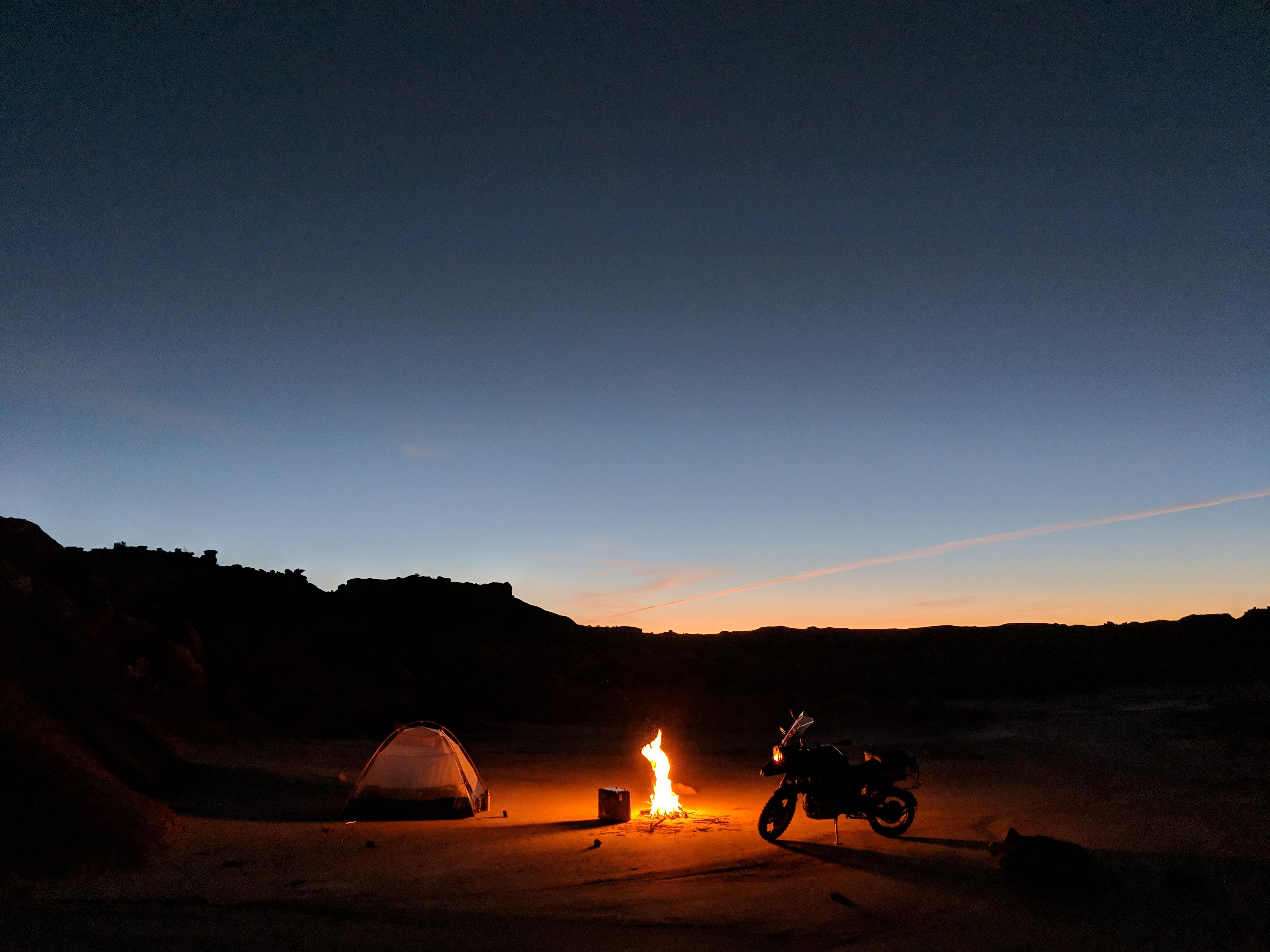 2017 R1200GSA, Nageezi NM. Breakfast in the desert r/Motorrad