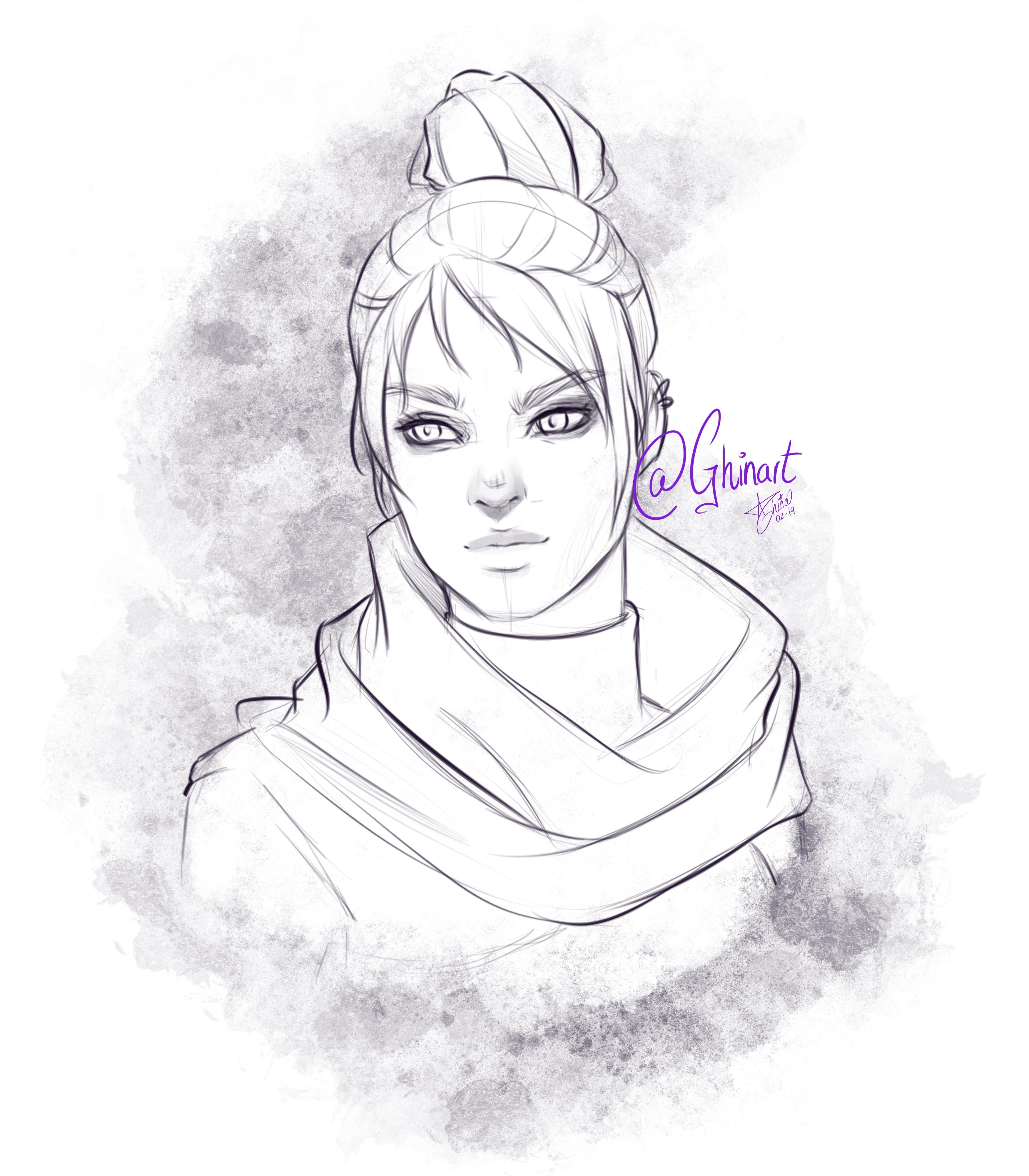 Kids-n-fun.com Coloring page Apex Legends Wraith