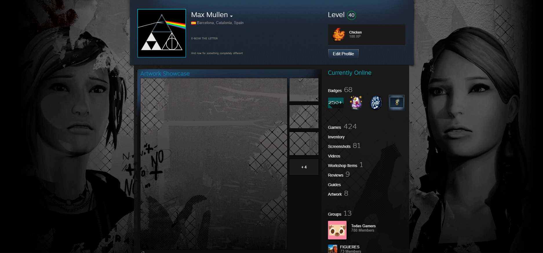 Download Artwork Showcase Steam Gif PNG & GIF BASE