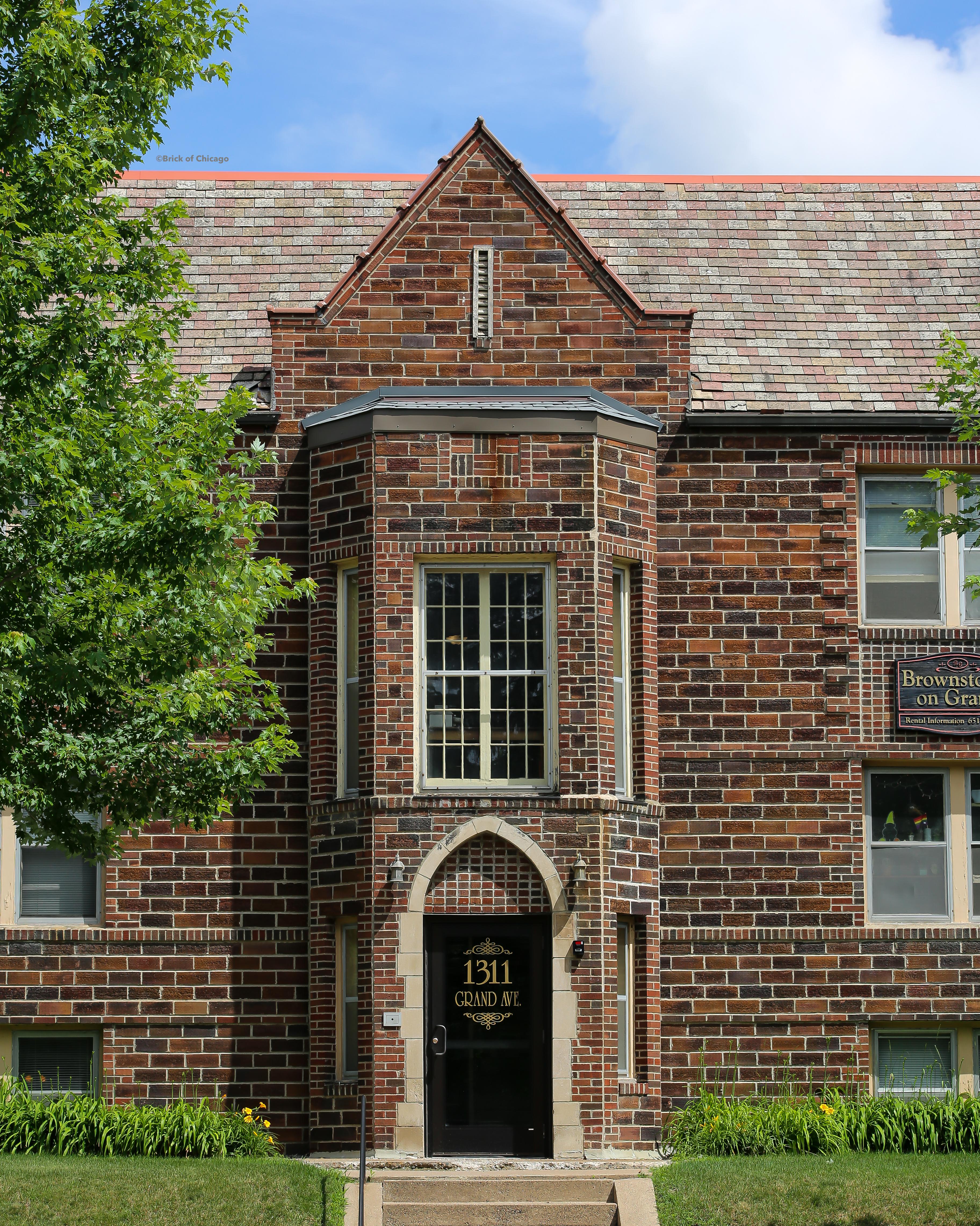 I've always loved the architecture of St. Paul's historic apartment