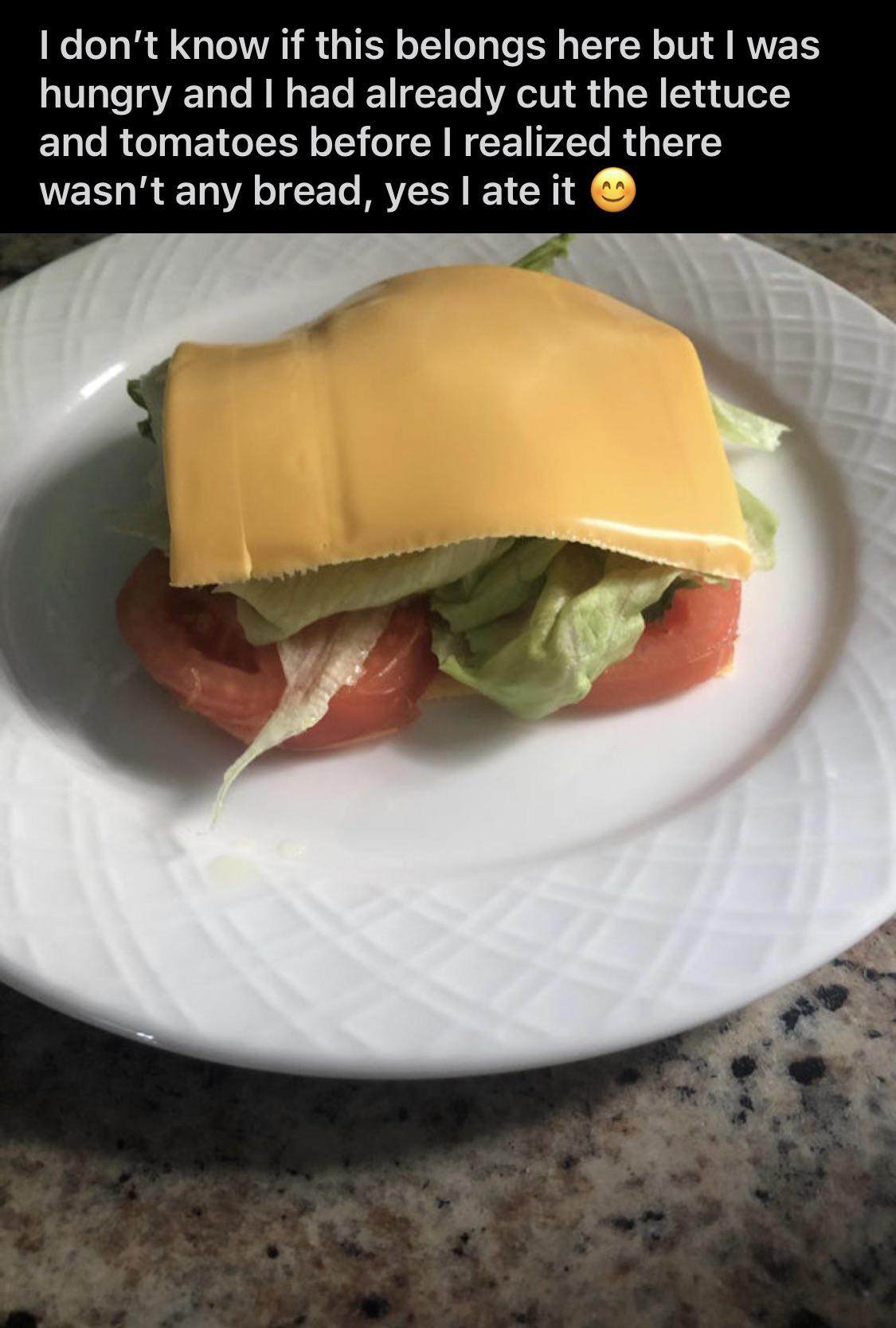 Someone just posted this stupid “sandwich” in memes. It’s been removed