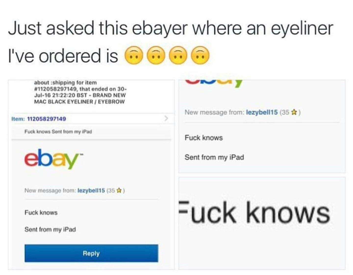 Ebay sellers be like... r/funny