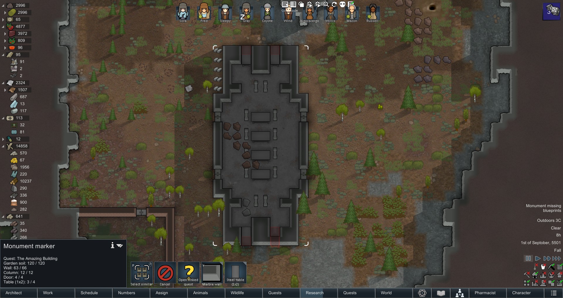 Machine persona gave us blueprints for an impossible monument r/RimWorld