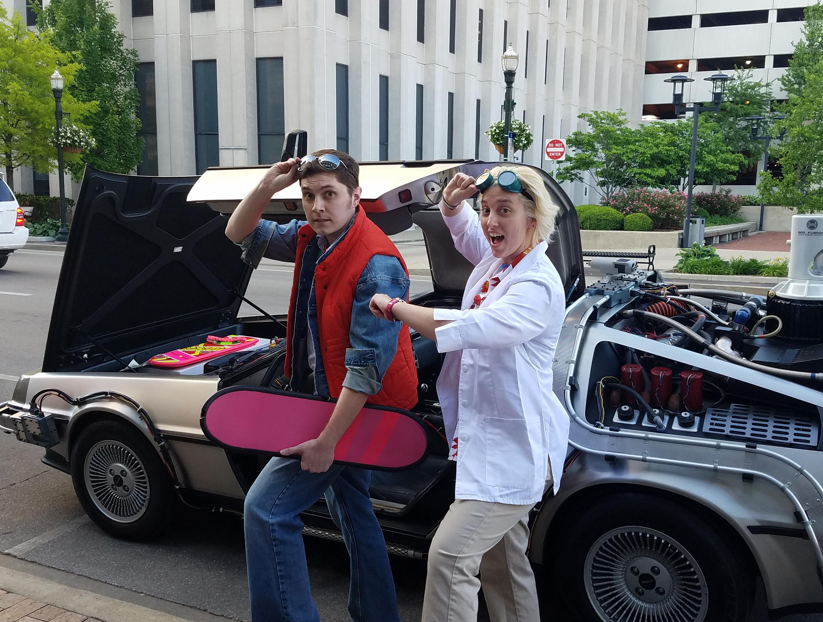 Girlfriend & I dressed up for a screening tonight in Lexington, KY we