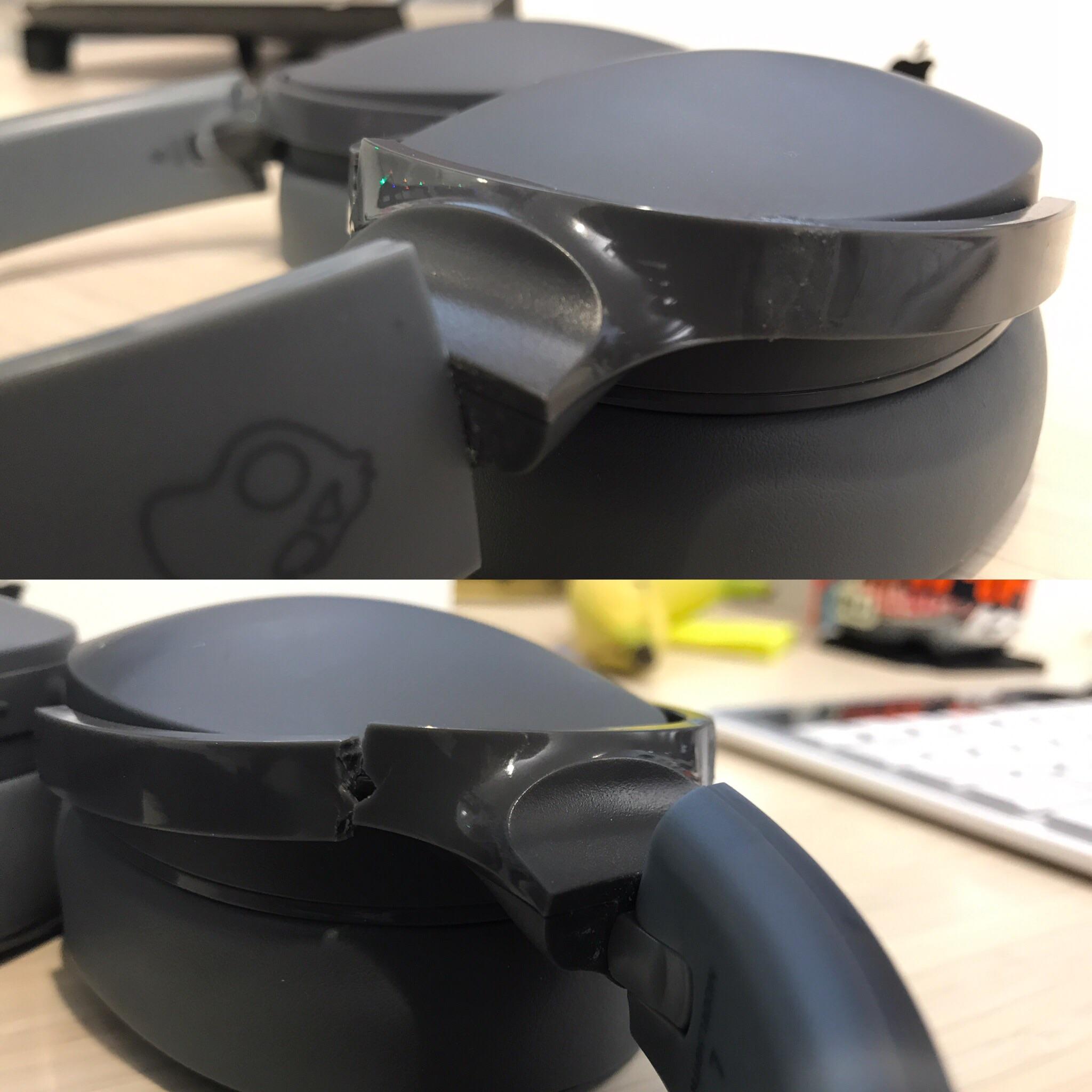 DAE have an issue with the Hesh3 breaking in this spot? : r/Skullcandy