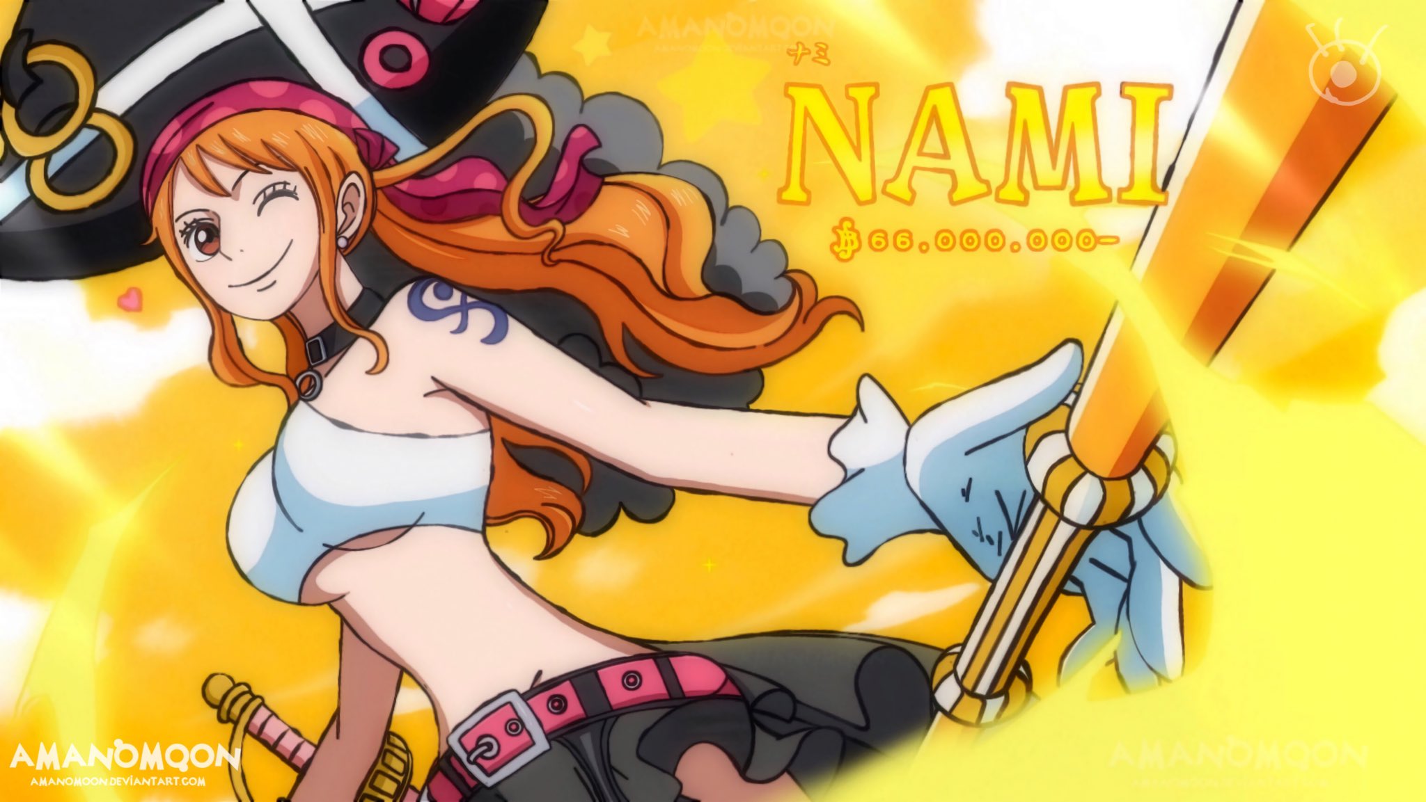 One Piece Fanart Nami’s Outfit from Film Red r/OnePiece