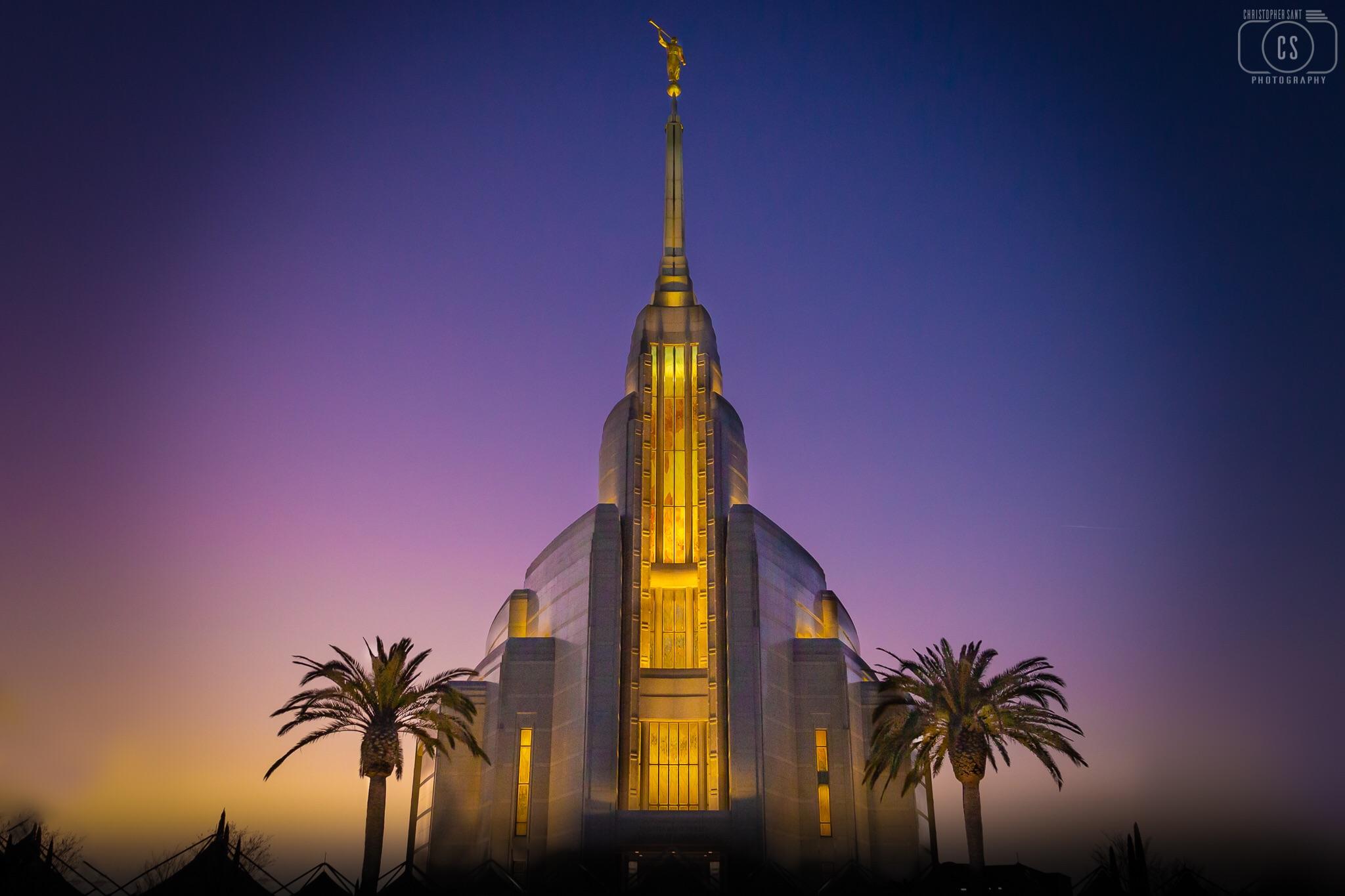 Stopped by the Rome Temple open house last night. Absolutely