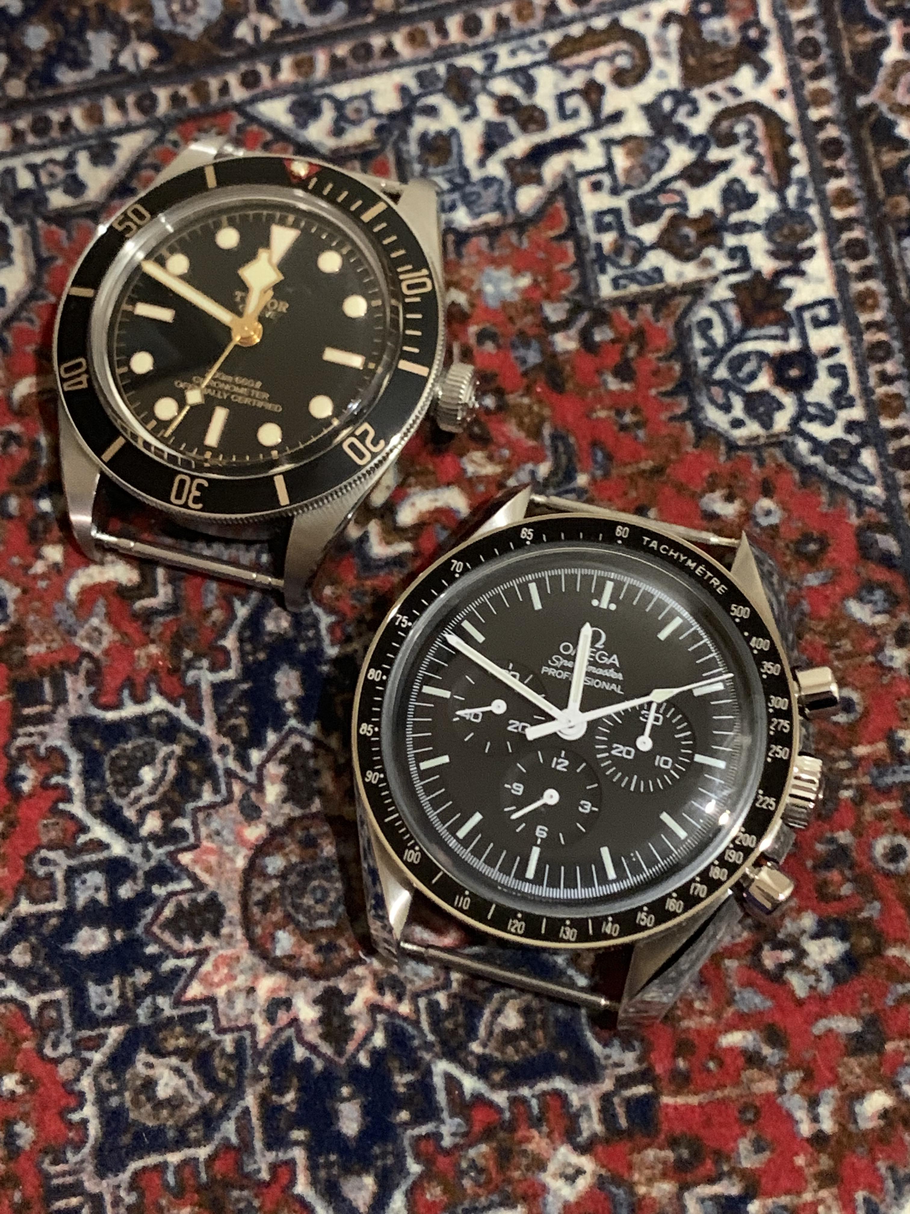 [Tudor] [Omega] Size comparison r/Watches