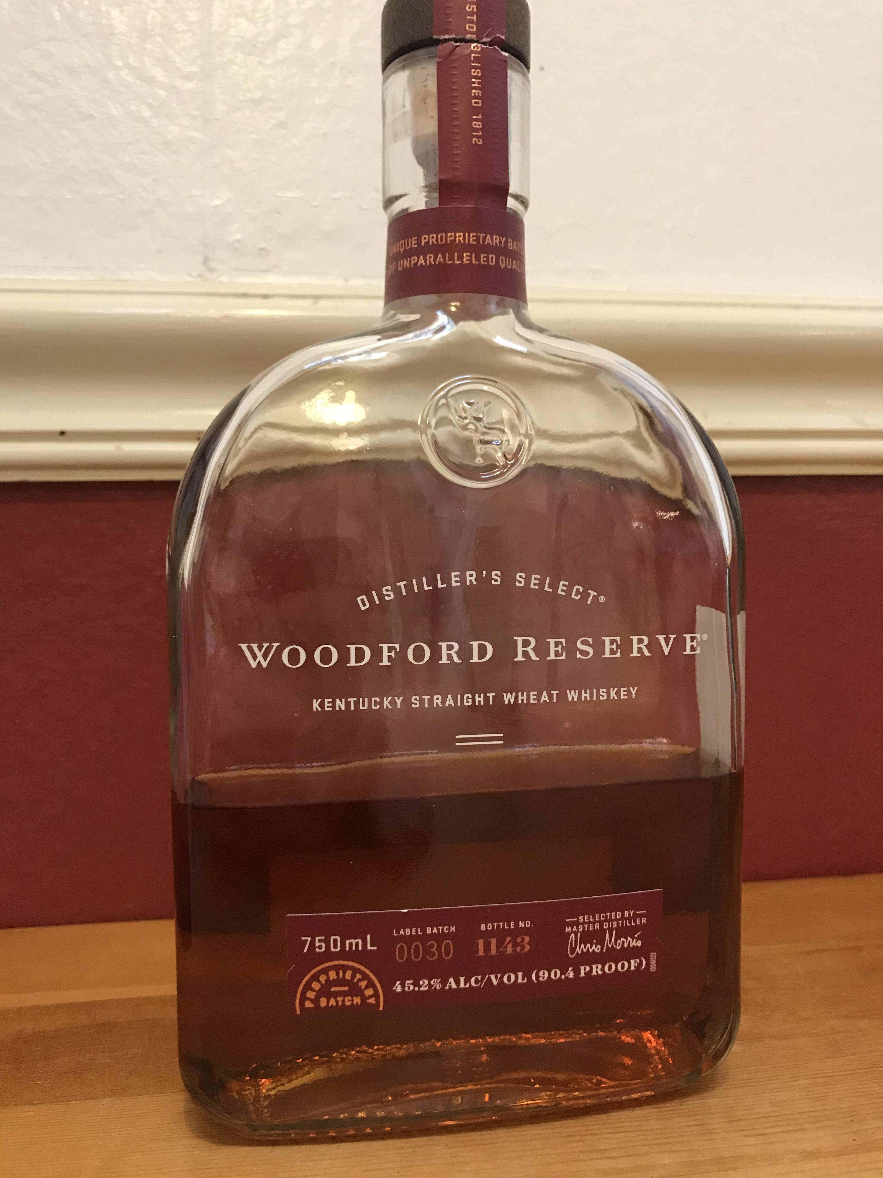 Review 15 Woodford Reserve Wheat Whiskey bourbon