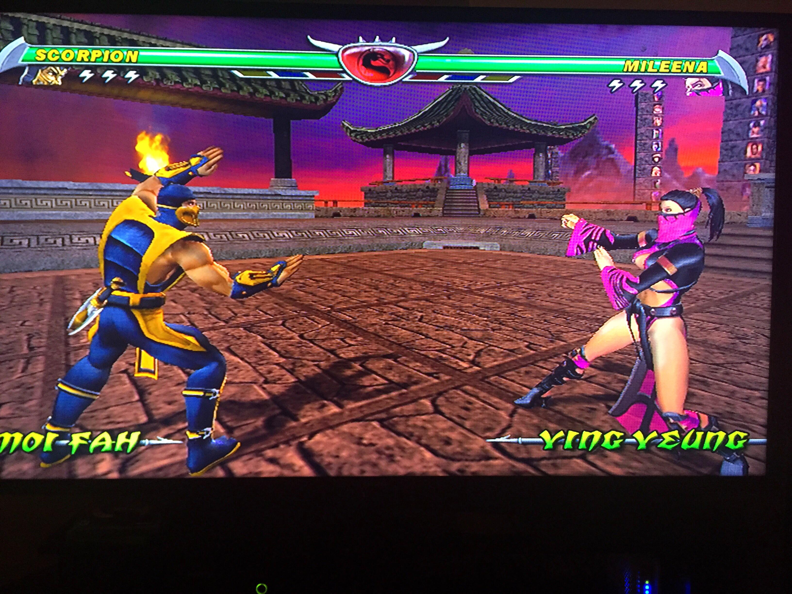 collection image wallpaper Mortal Kombat Deception Characters